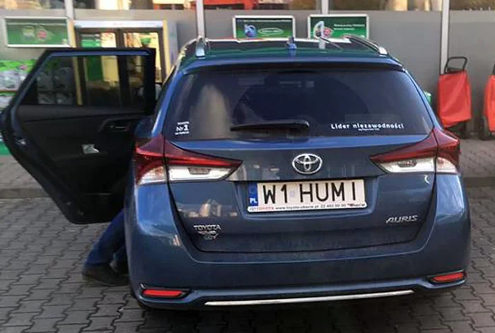 Fajny numer, blacha W1 HUMI