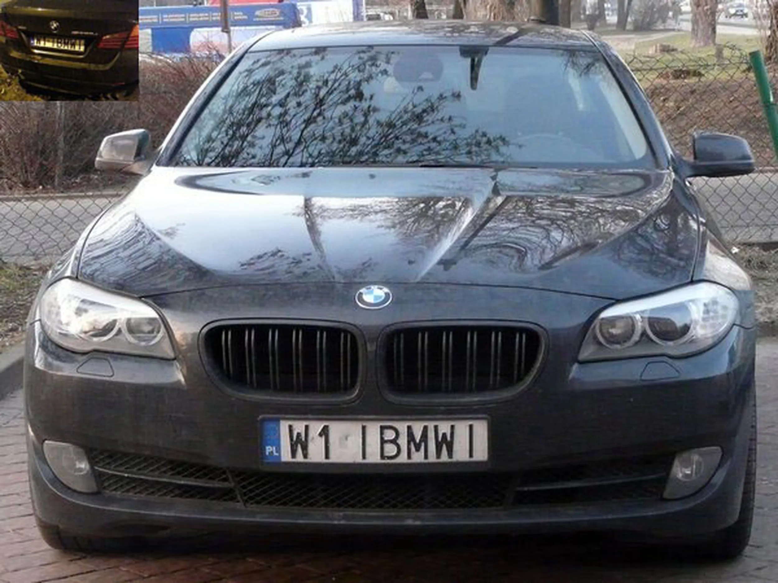 Fajny numer, blacha W1 IBMWI