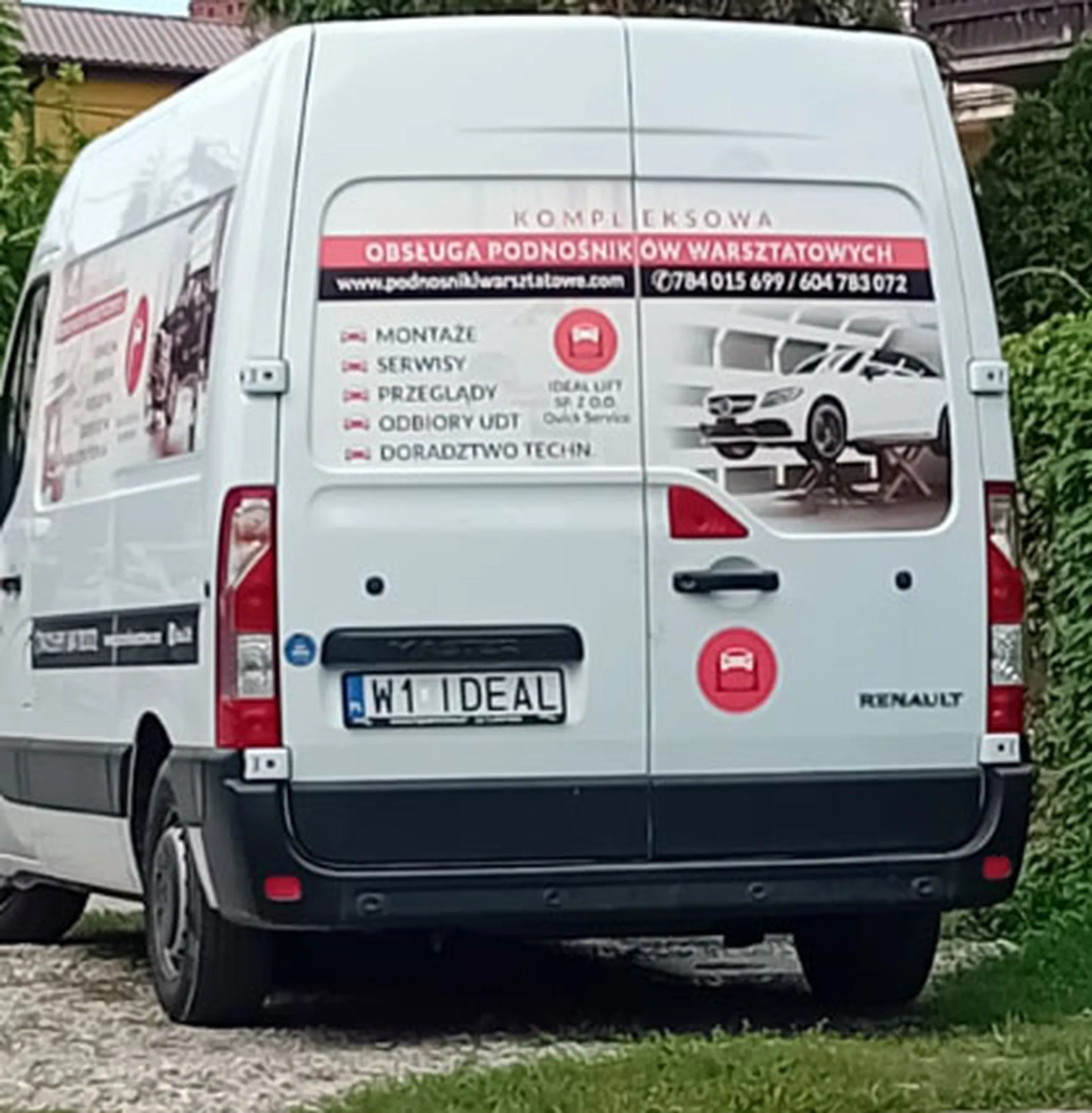 Fajny numer, blacha W1 IDEAL