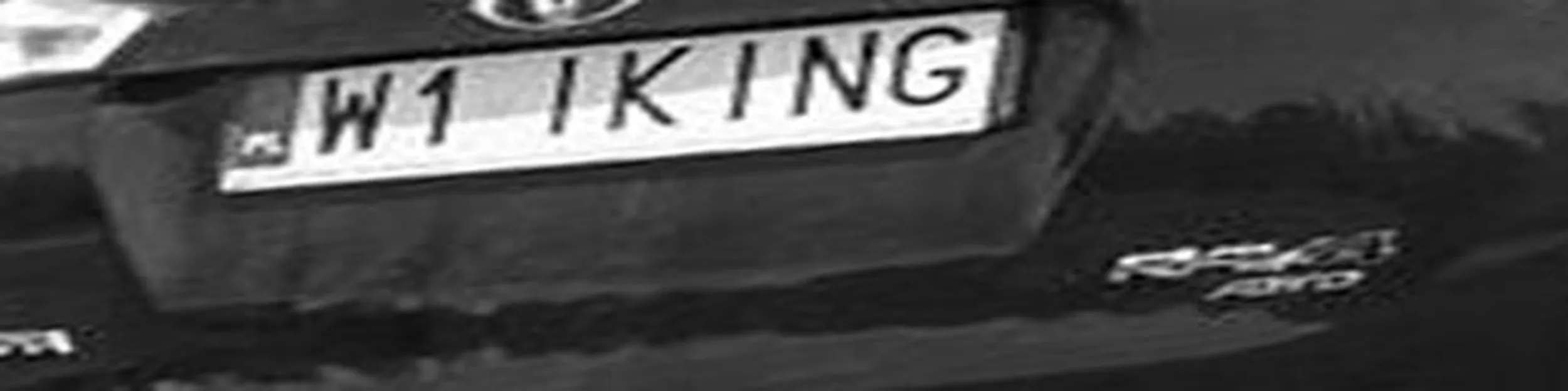 Fajny numer, blacha W1 IKING