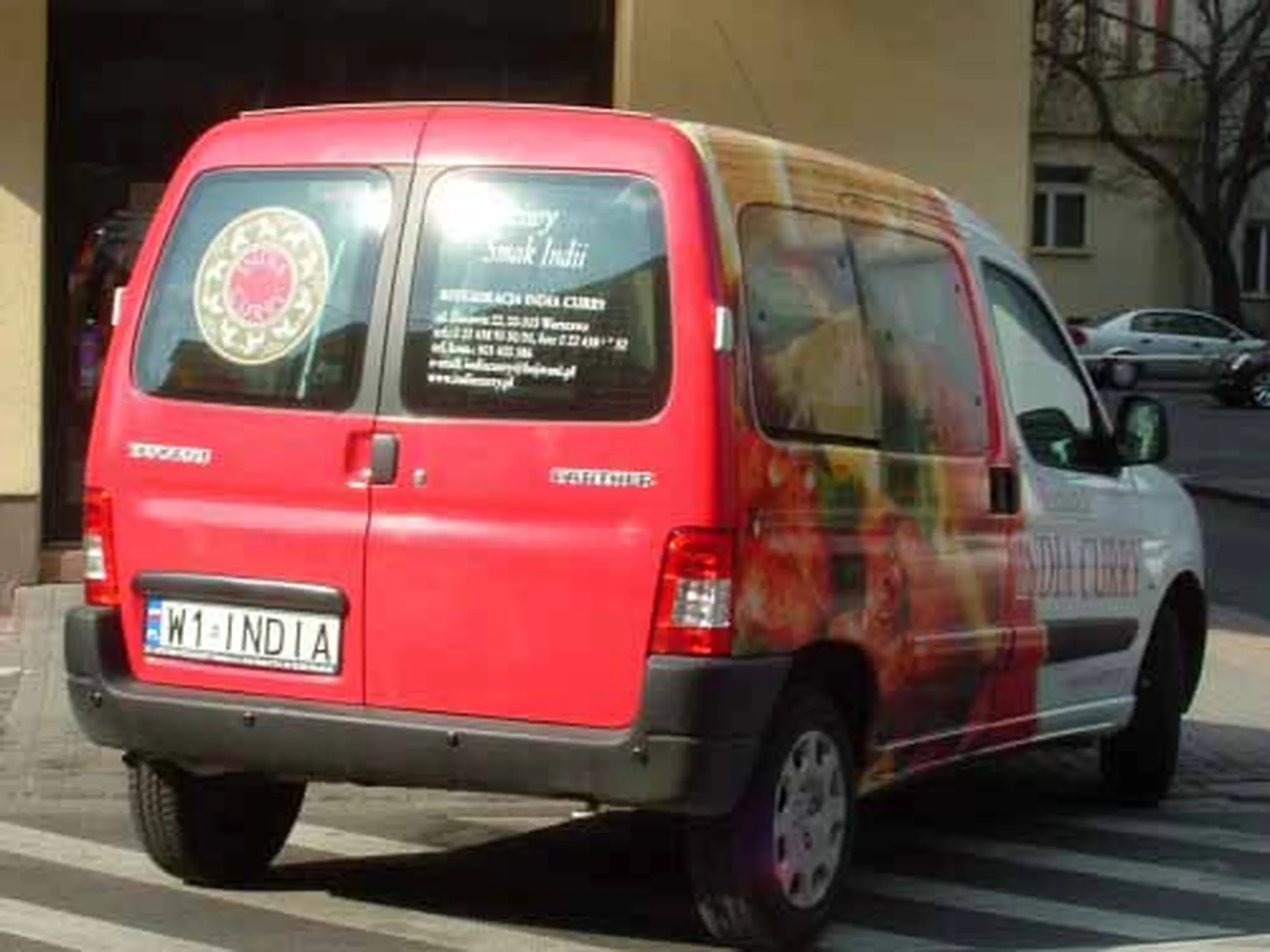 Fajny numer, blacha W1 INDIA