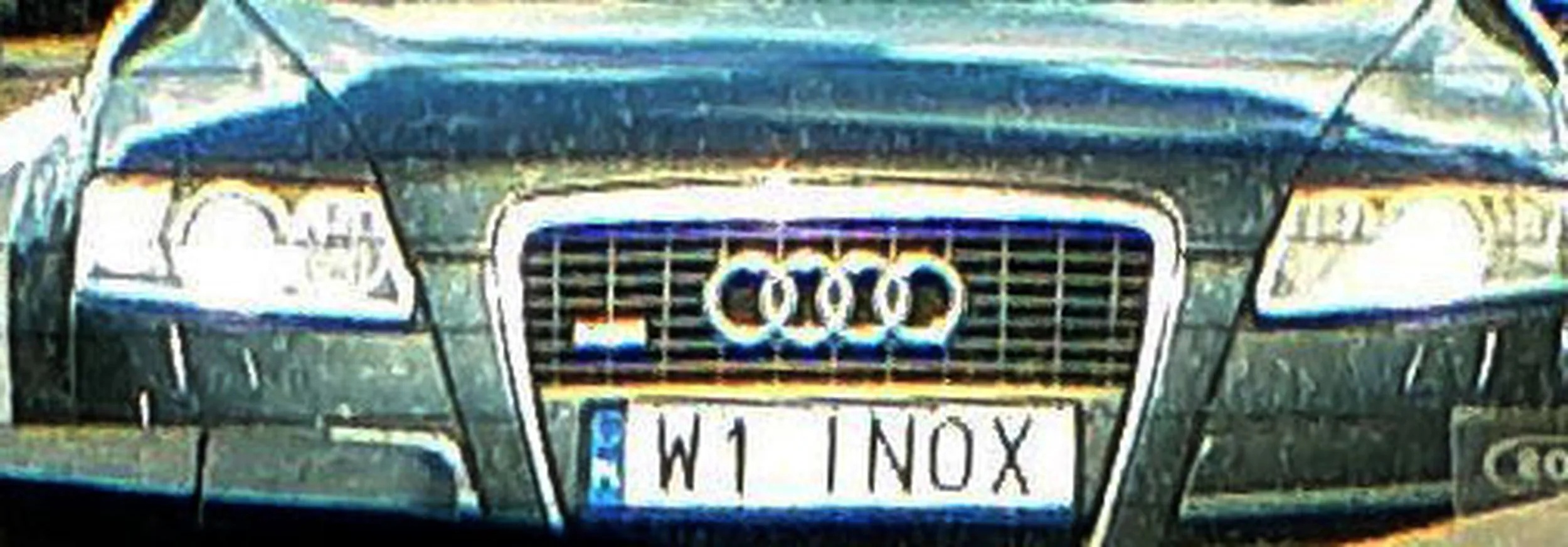 Fajny numer, blacha W1 INOX