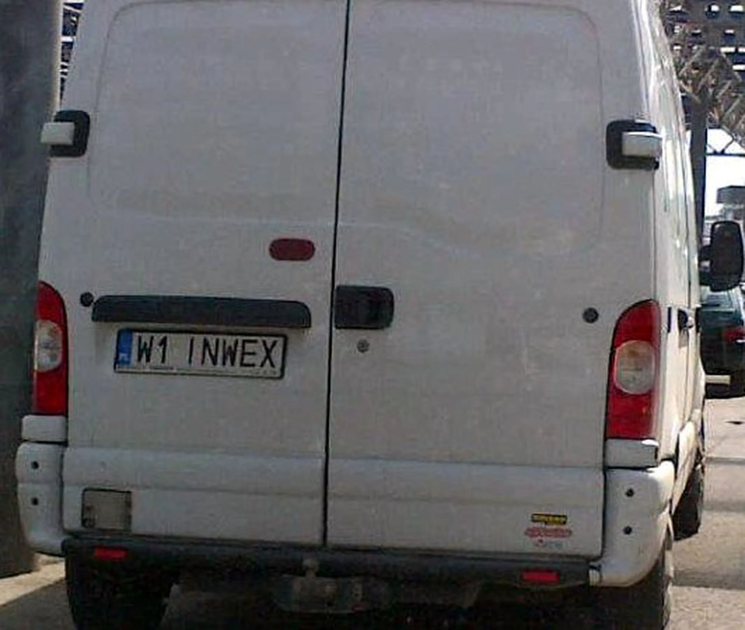 Fajny numer, blacha W1 INWEX