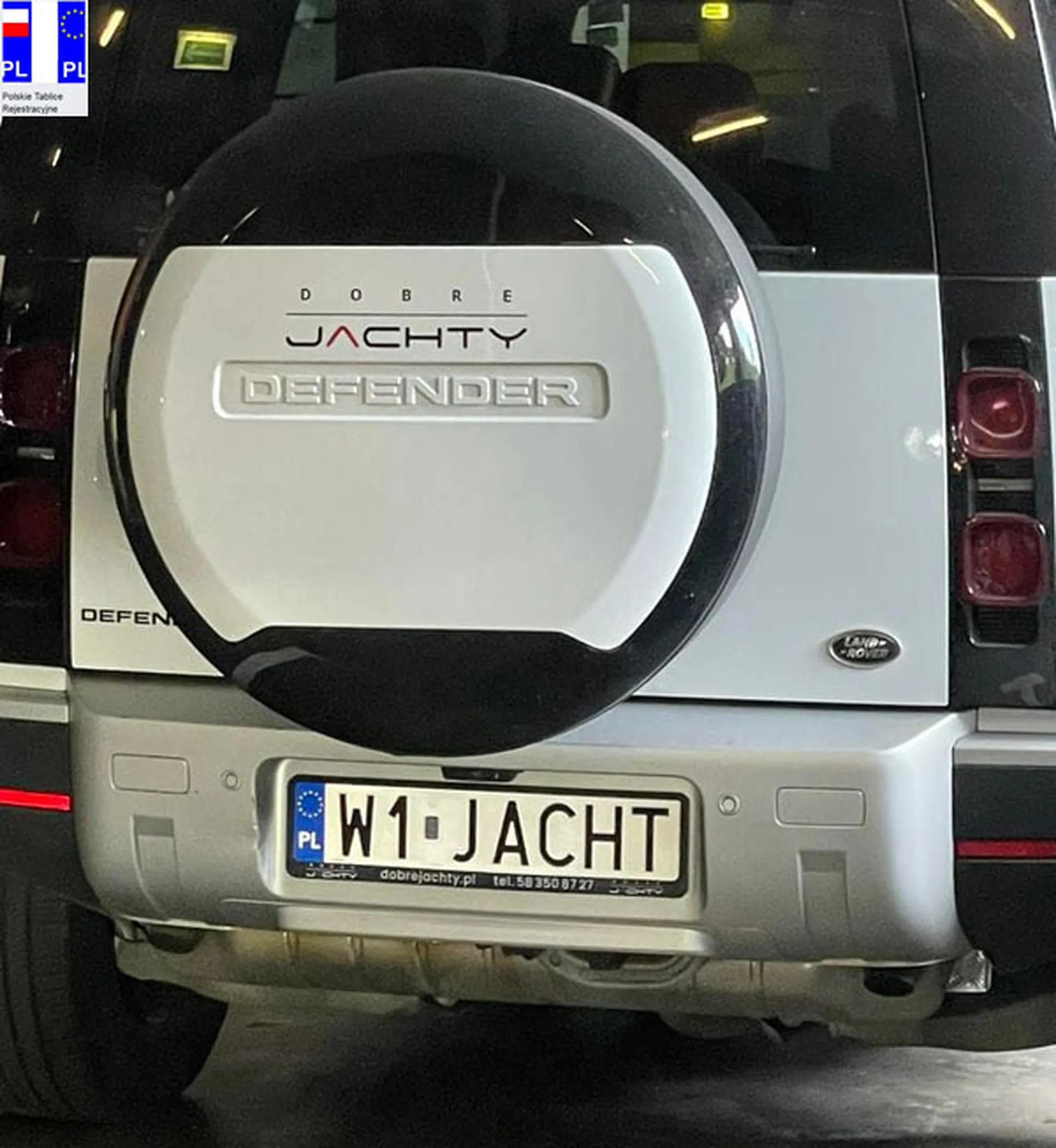 Fajny numer, blacha W1 JACHT