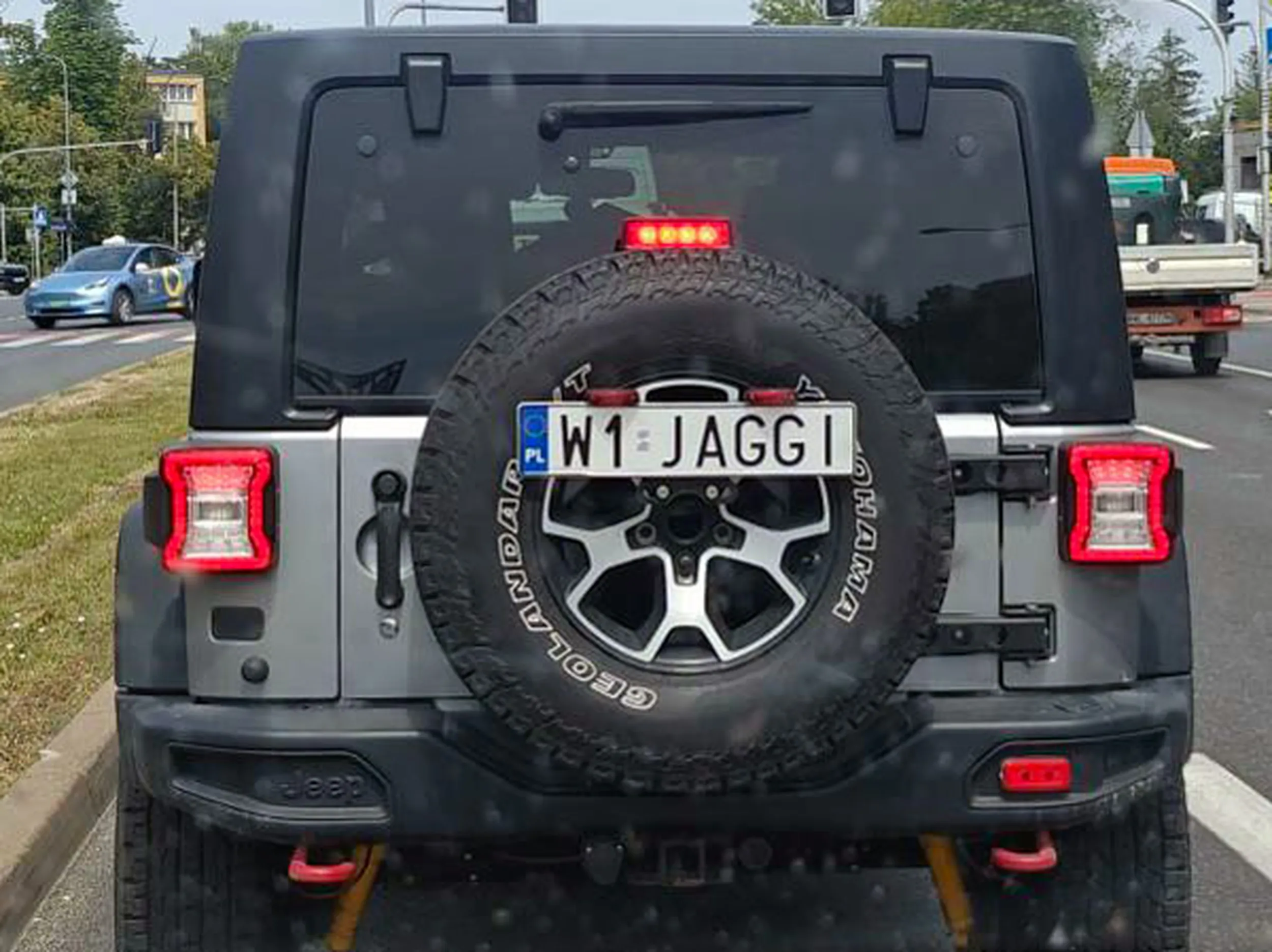 Fajny numer, blacha W1 JAGGI