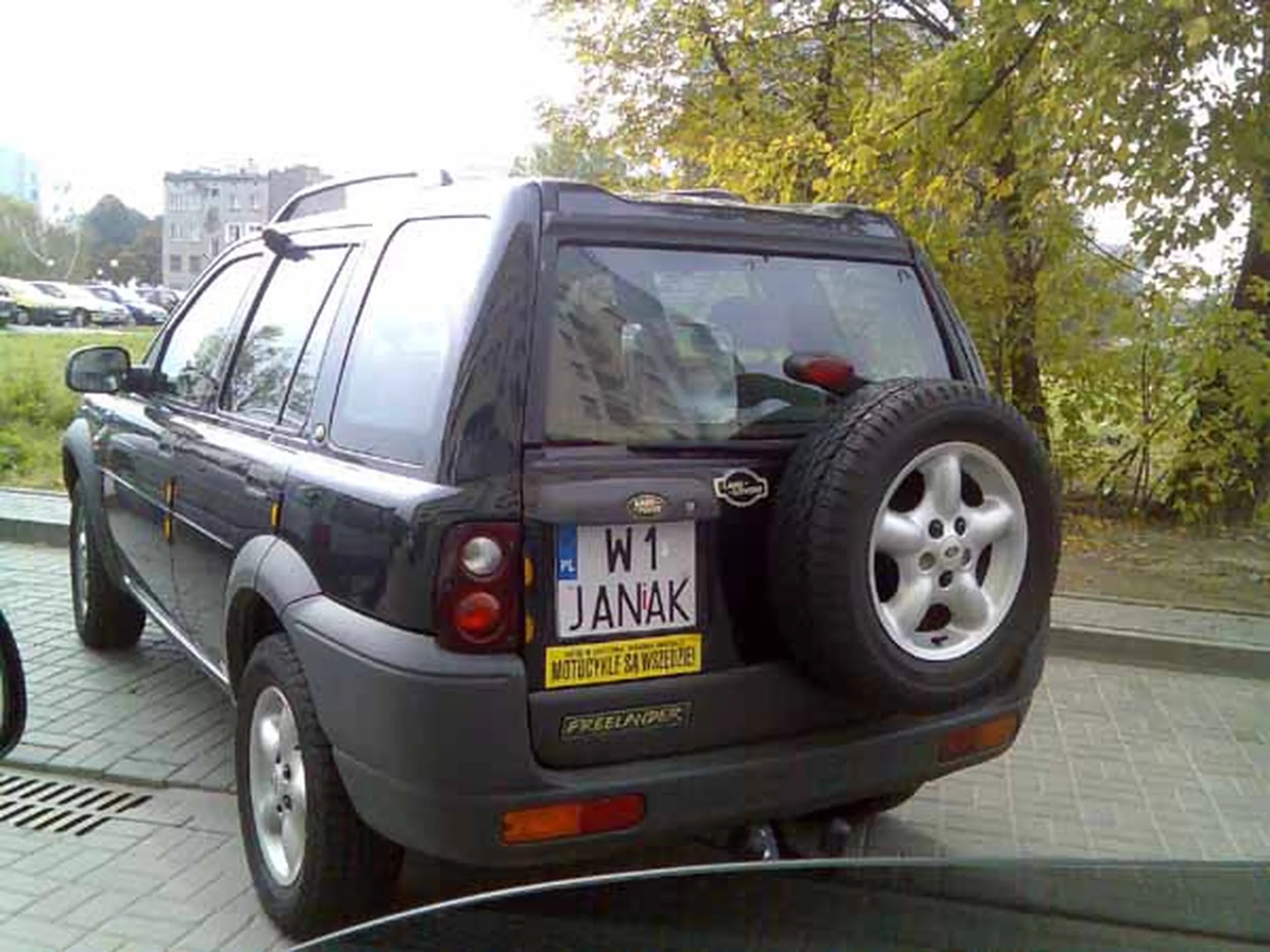 Fajny numer, blacha W1 JANAK