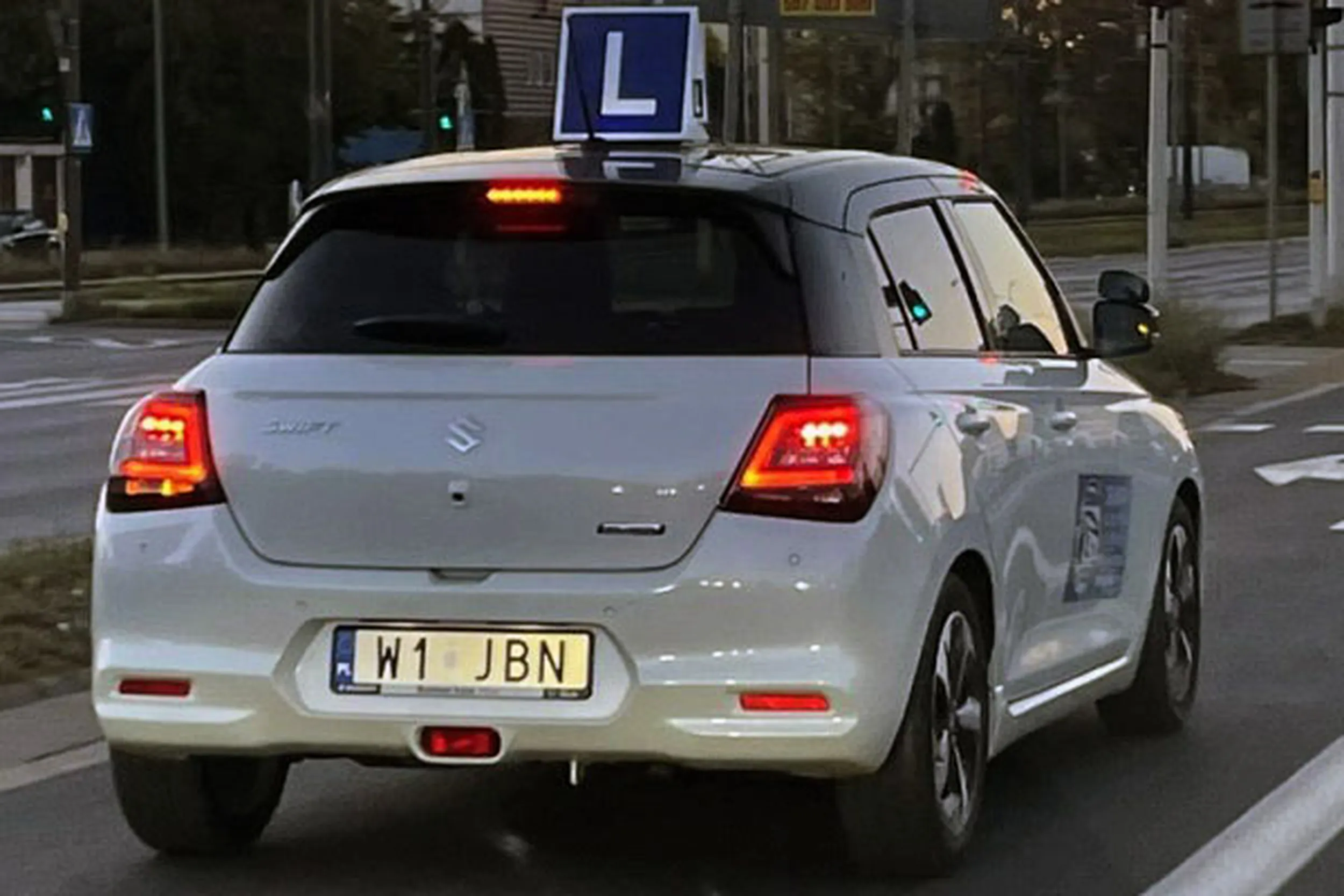 Fajny numer, blacha W1 JBN