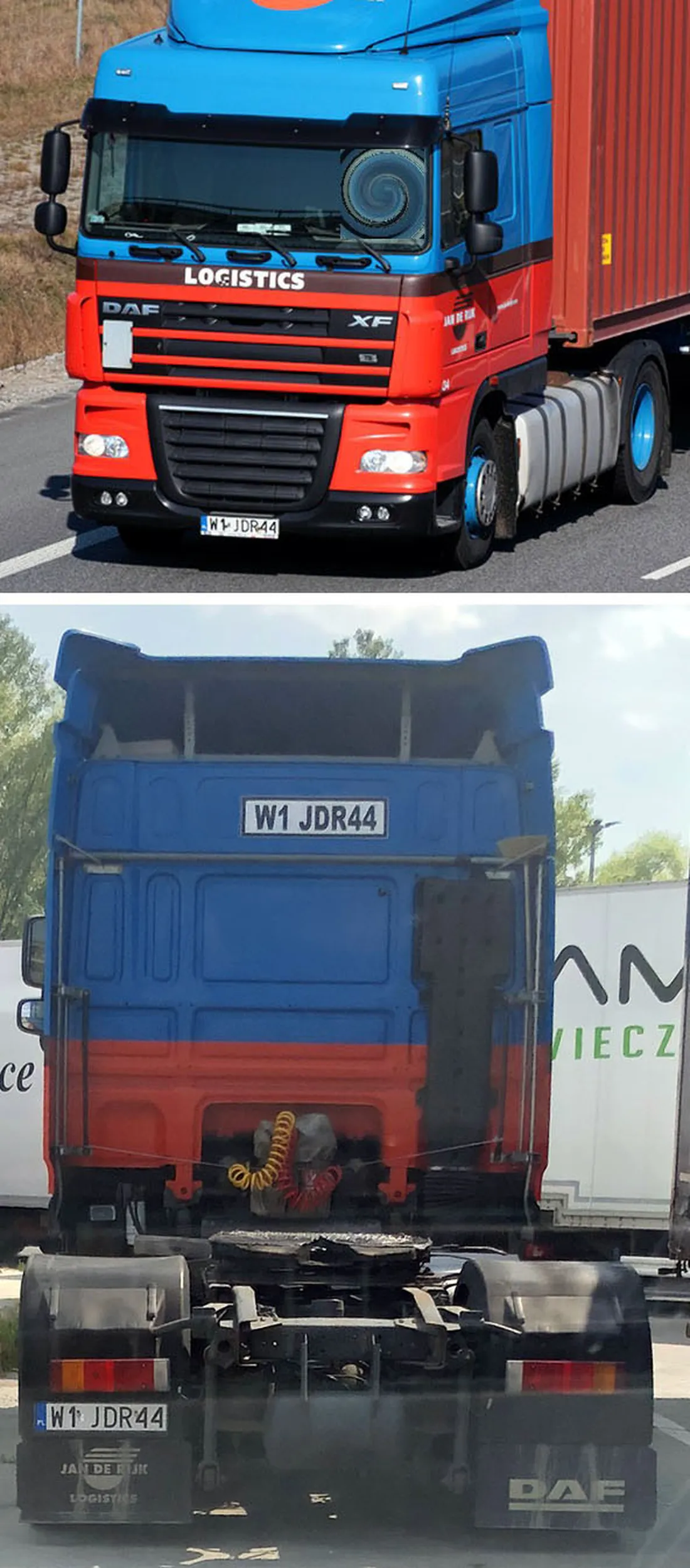 Fajny numer, blacha W1 JDR44