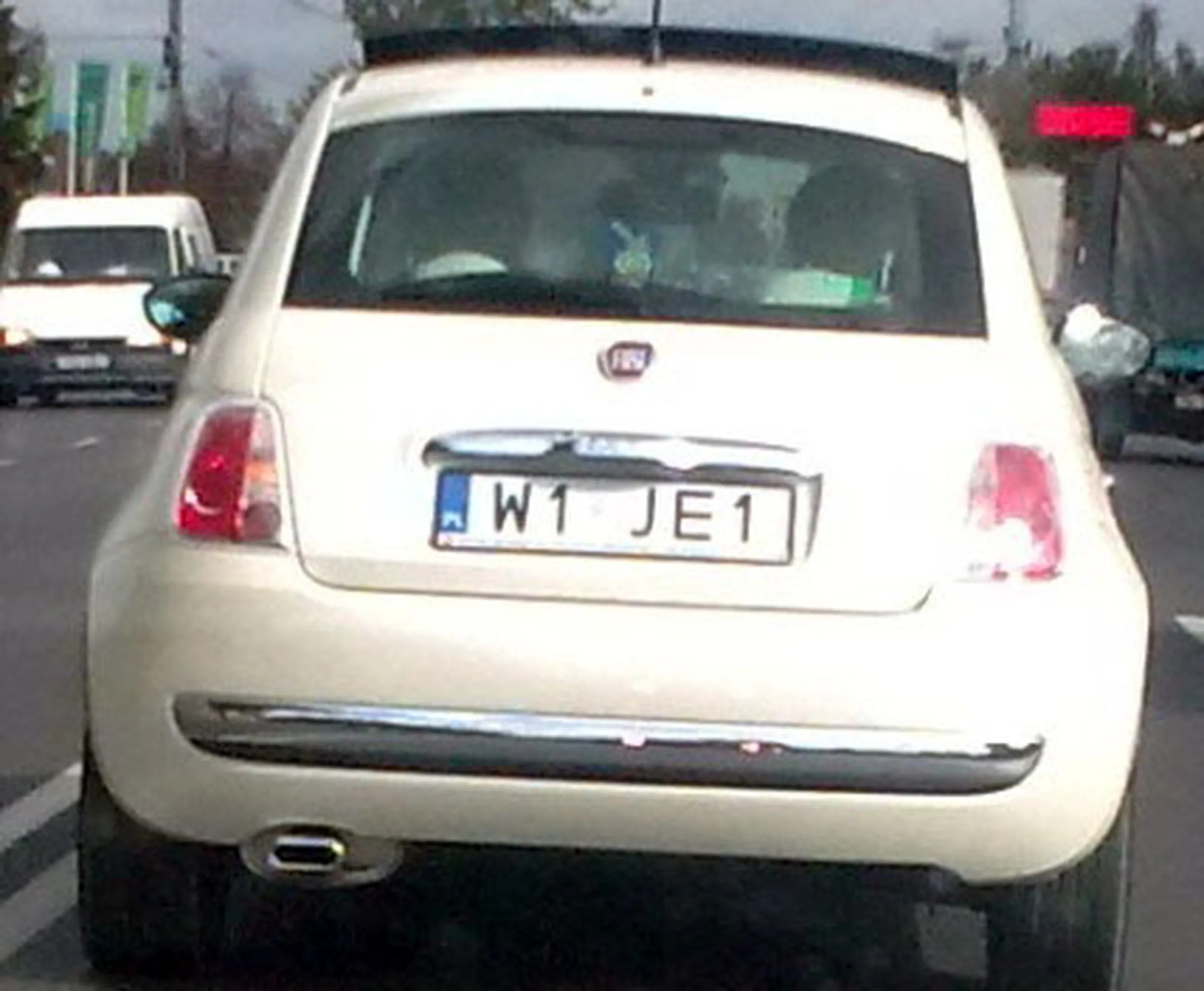 Fajny numer, blacha W1 JE1