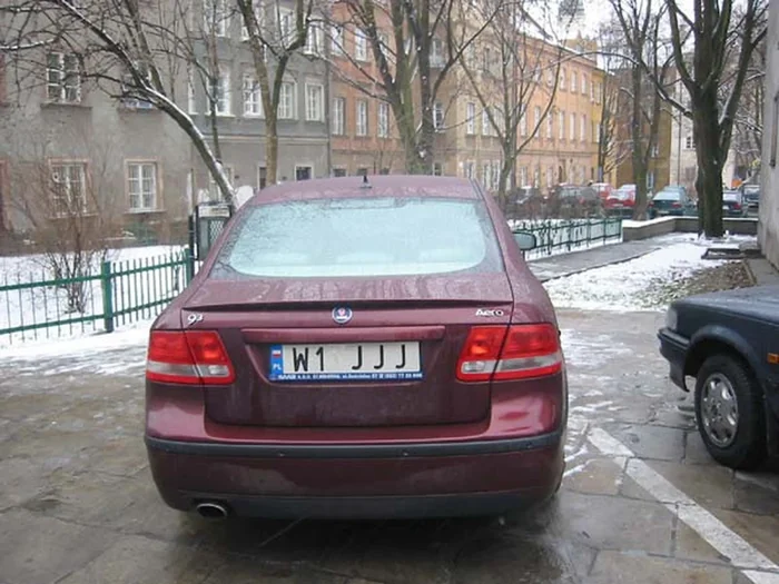 Fajny numer, blacha W1 JJJ