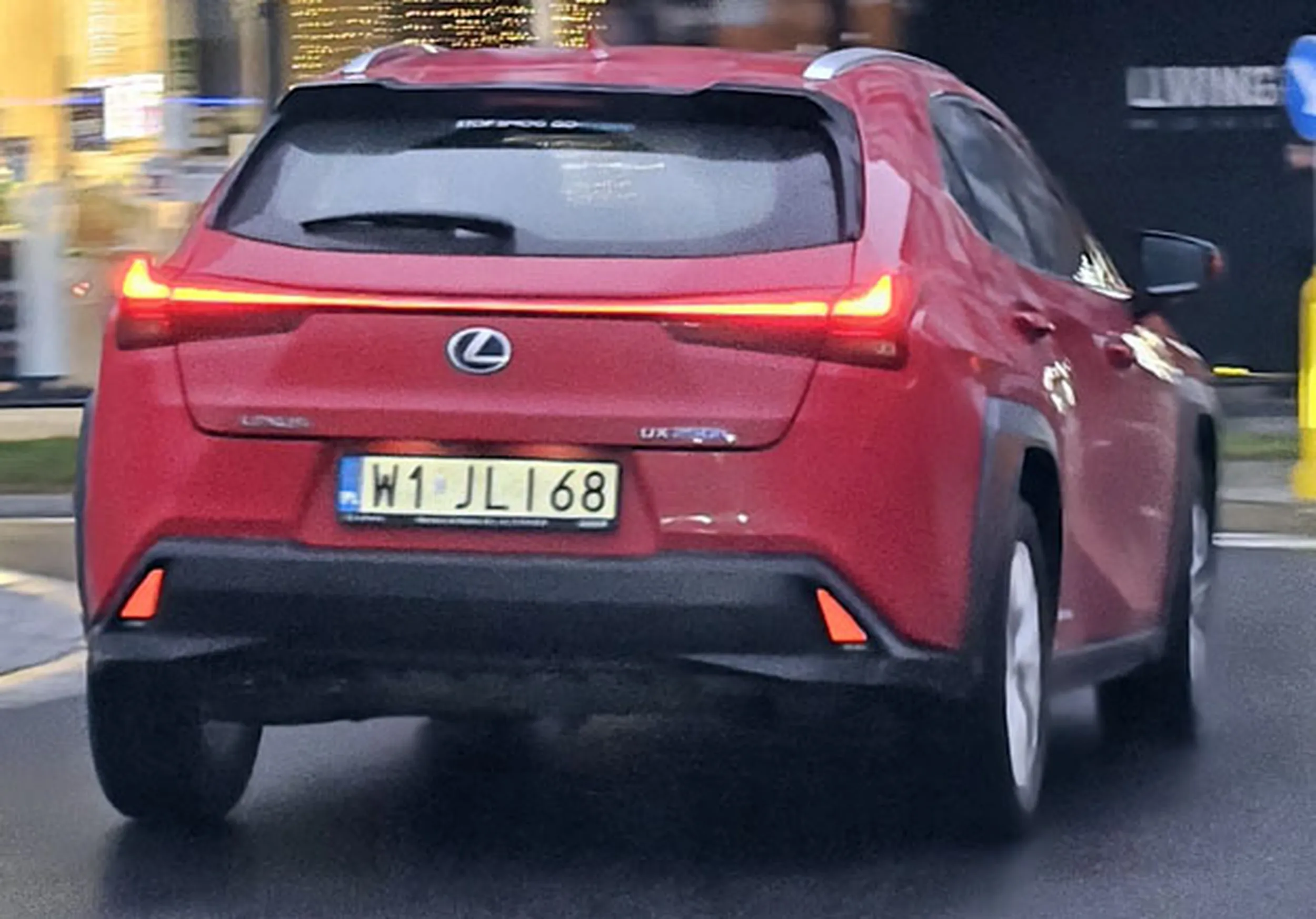 Fajny numer, blacha W1 JLI68