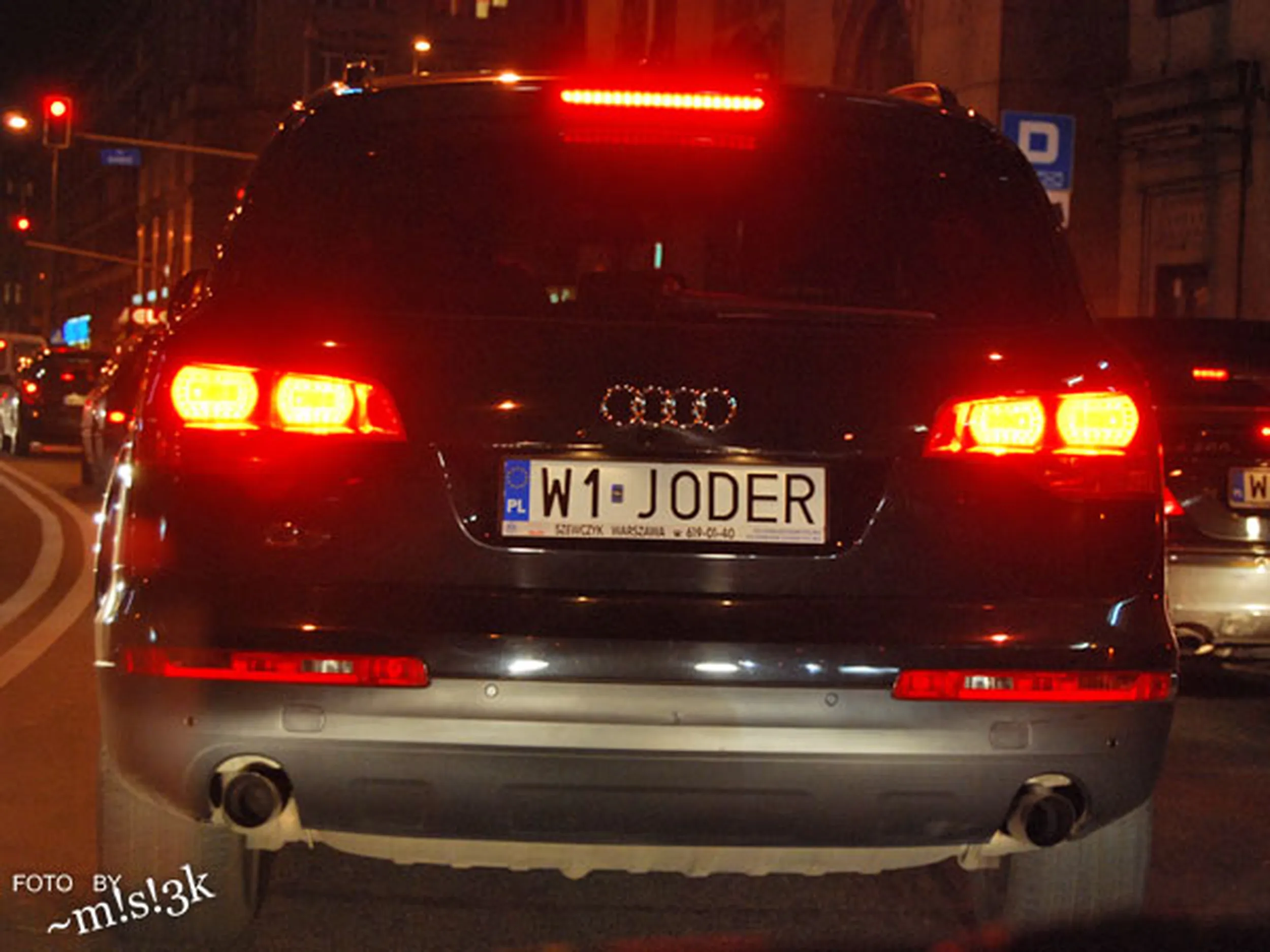 Fajny numer, blacha W1 JODER