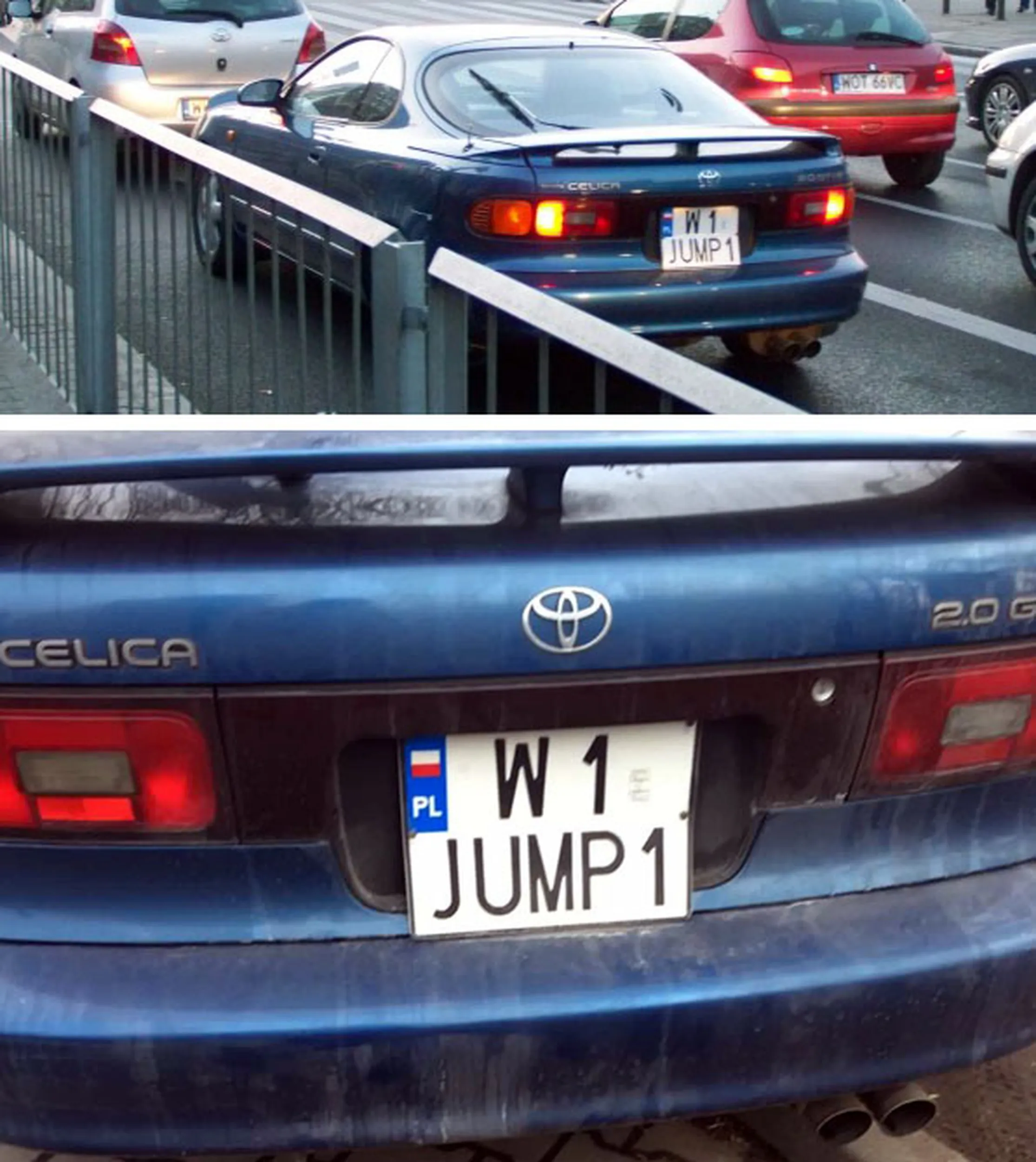 Fajny numer, blacha W1 JUMP1