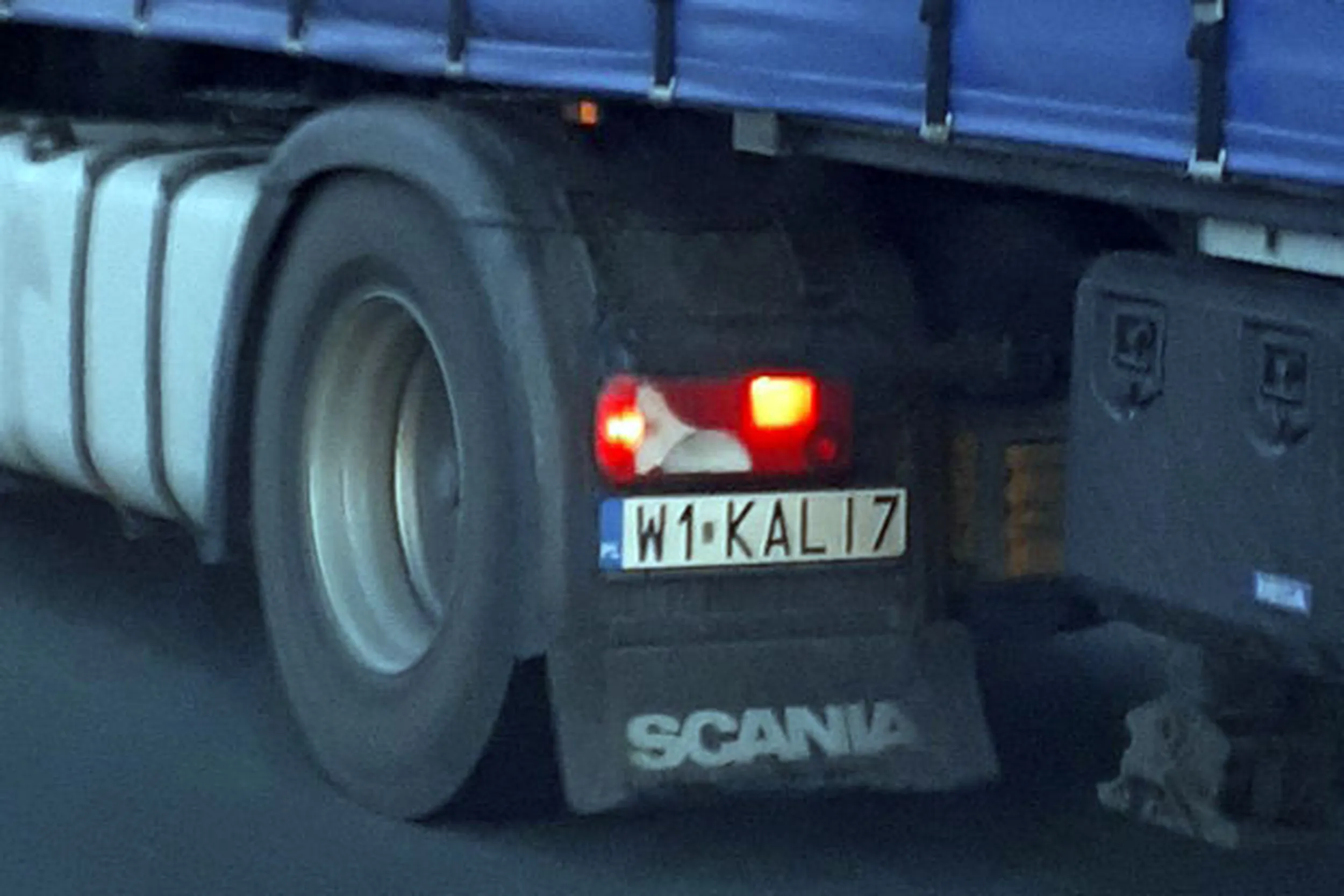 Fajny numer, blacha W1 KALI7