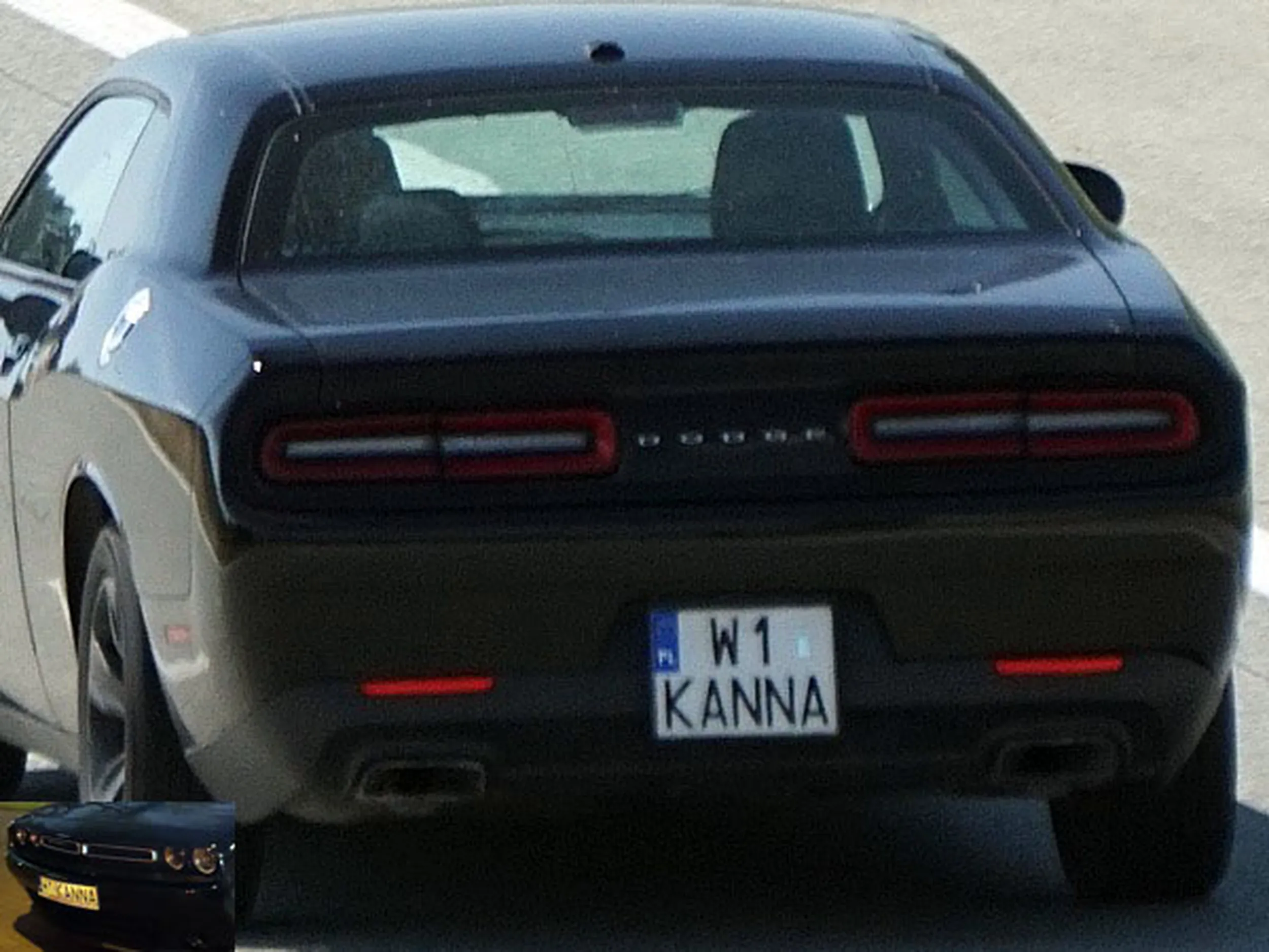 Fajny numer, blacha W1 KANNA