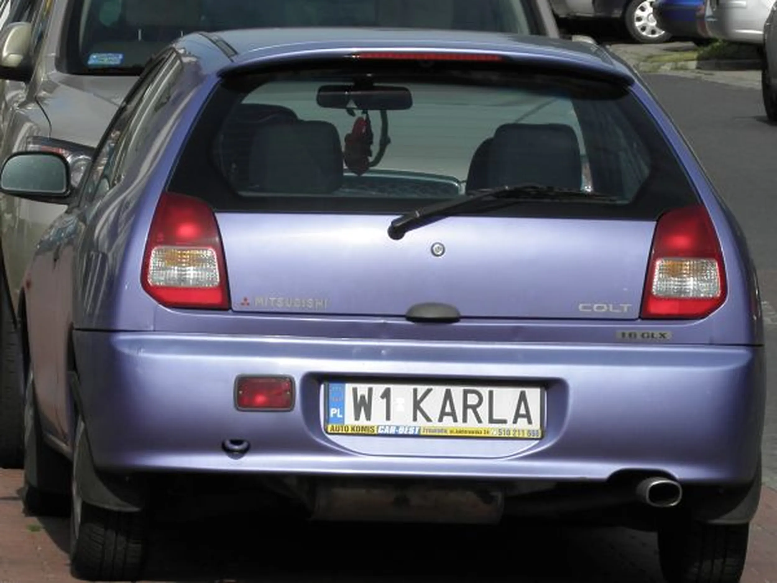 Fajny numer, blacha W1 KARLA