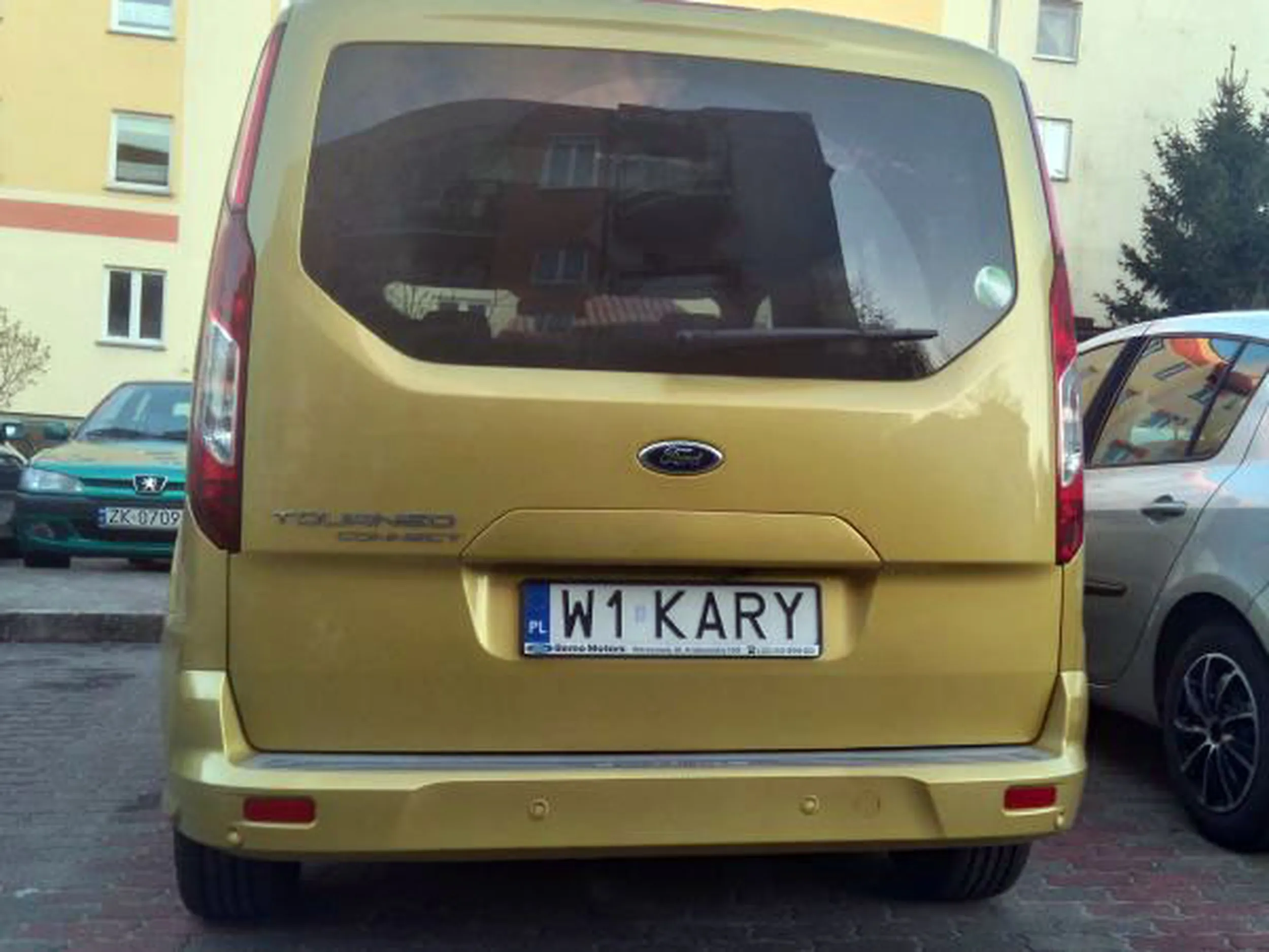 Fajny numer, blacha W1 KARY