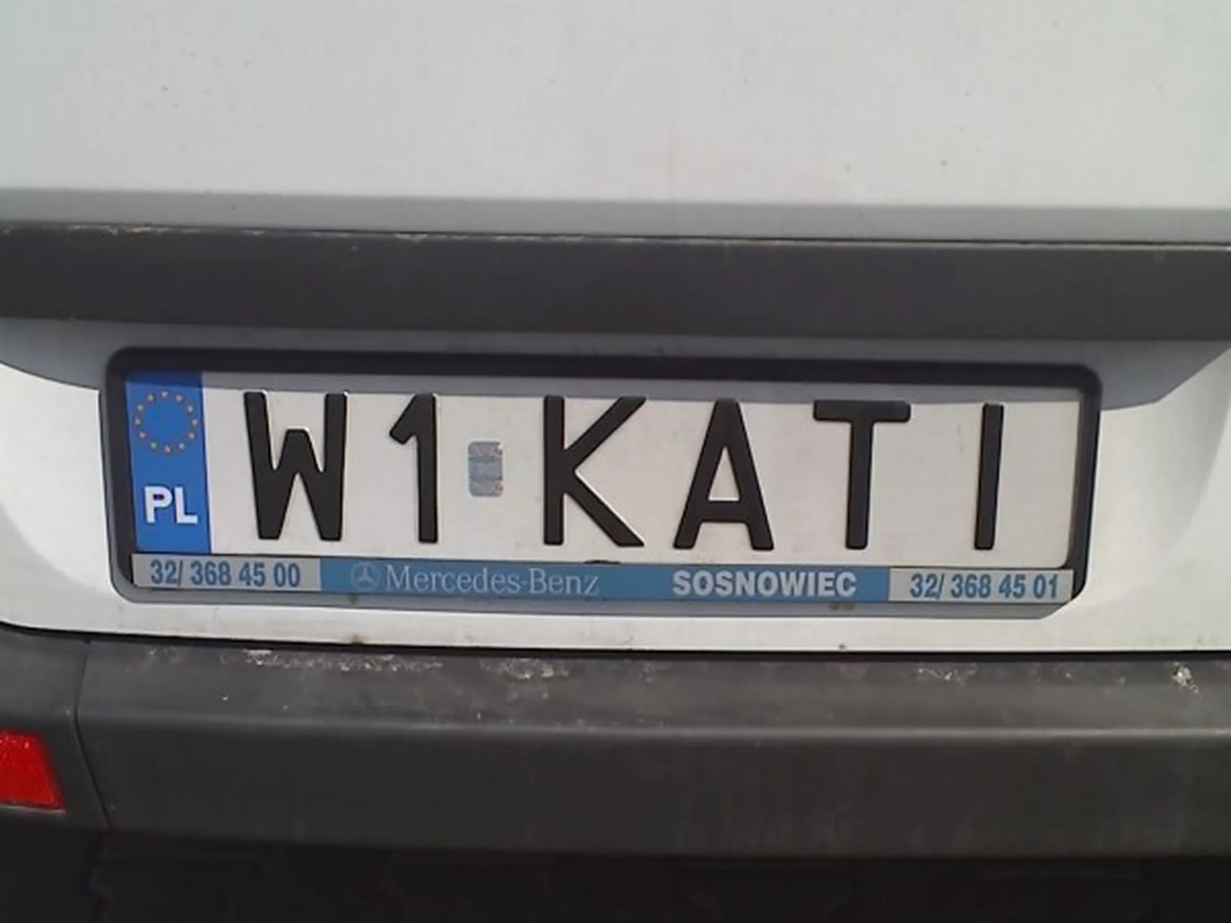 Fajny numer, blacha W1 KATI