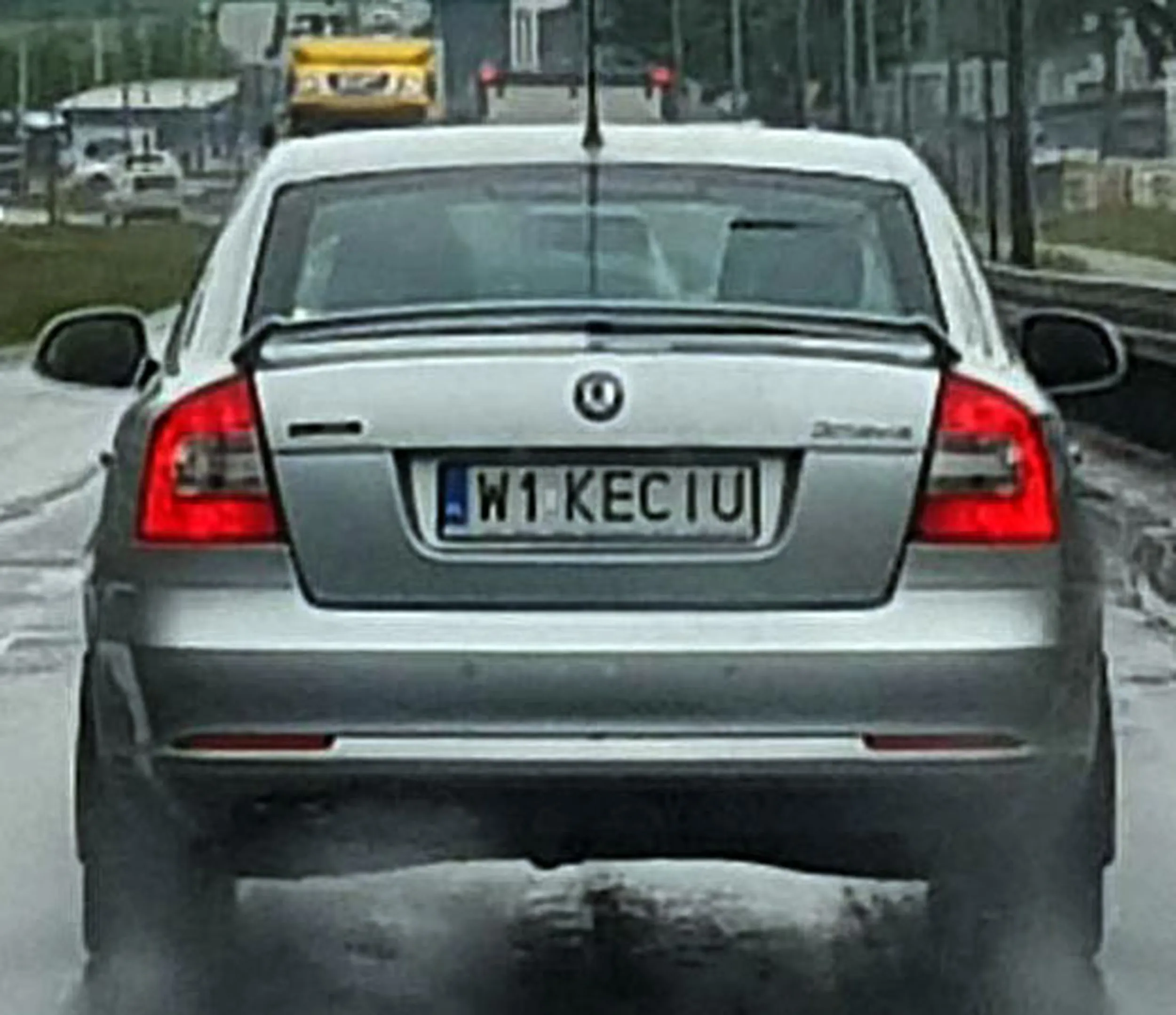 Fajny numer, blacha W1 KECIU