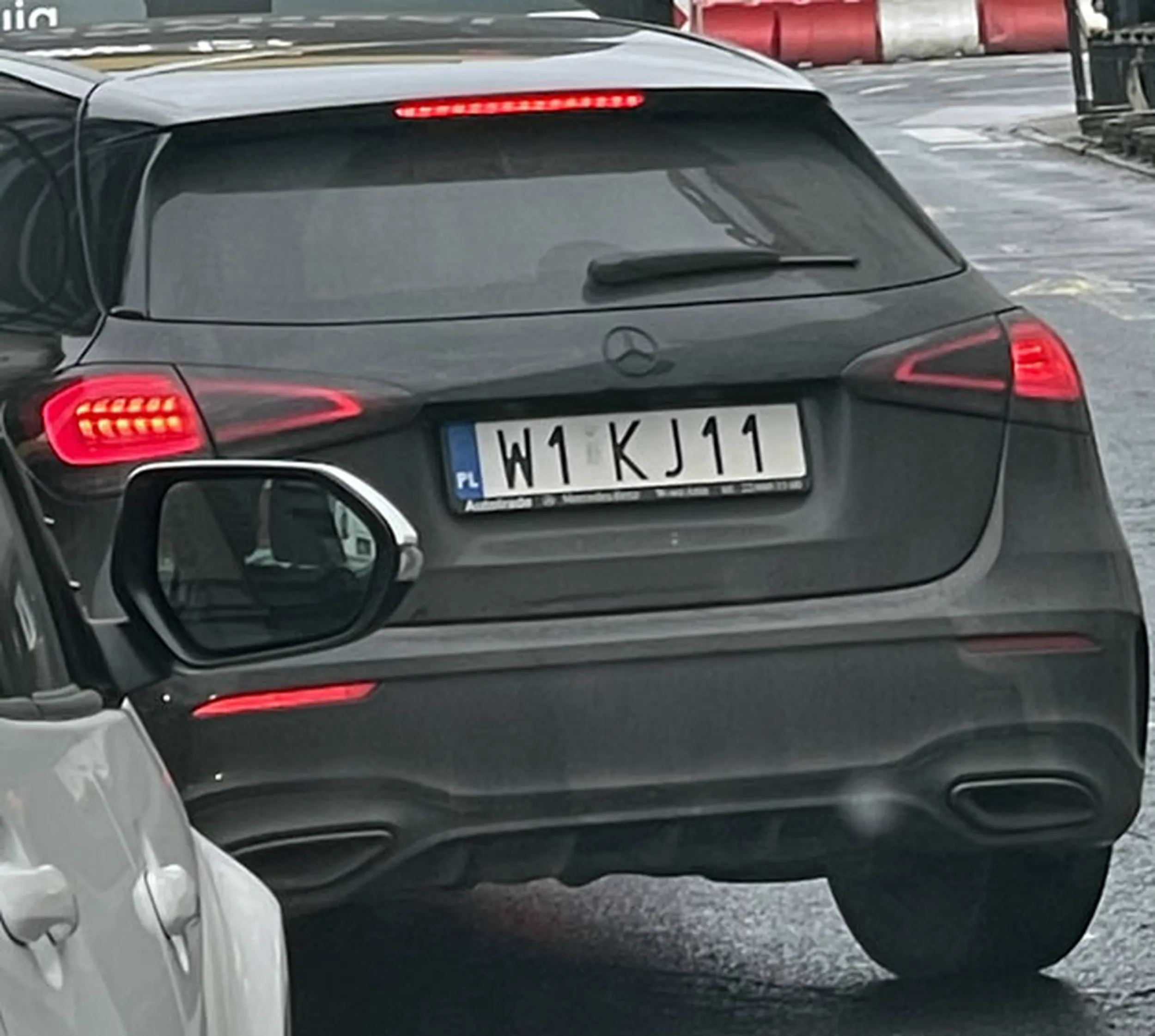 Fajny numer, blacha W1 KJ11