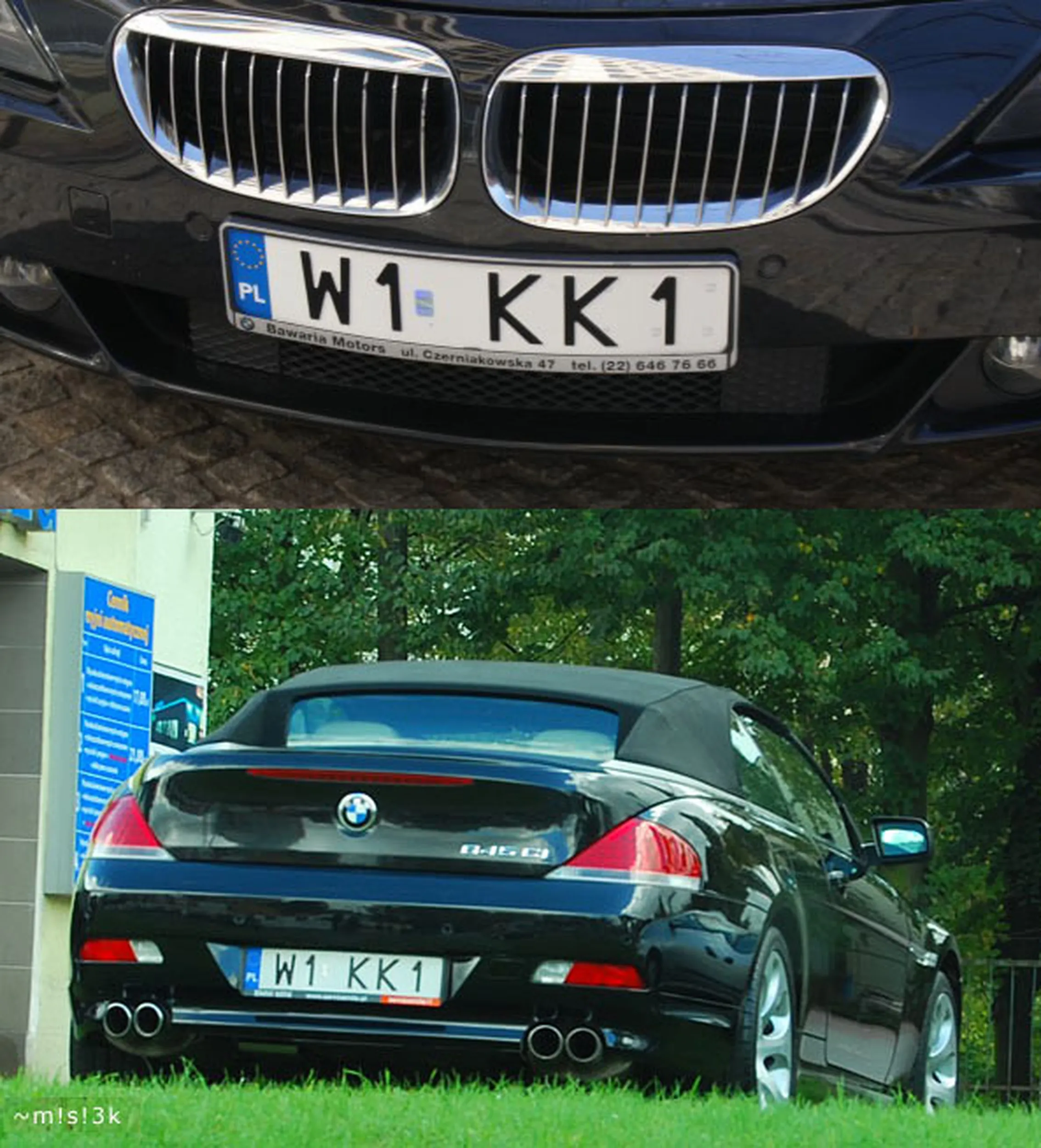 Fajny numer, blacha W1 KK1