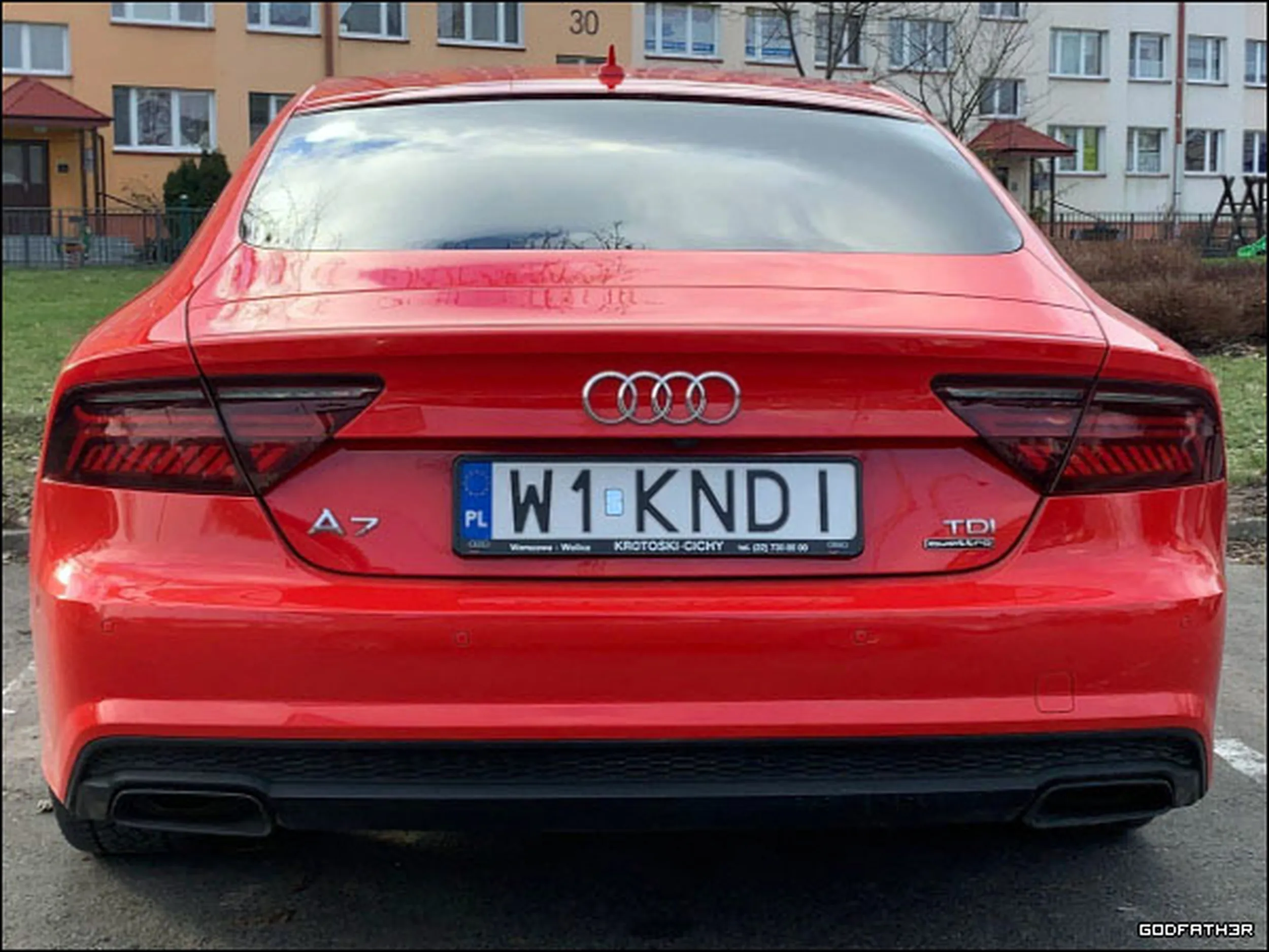 Fajny numer, blacha W1 KNDI