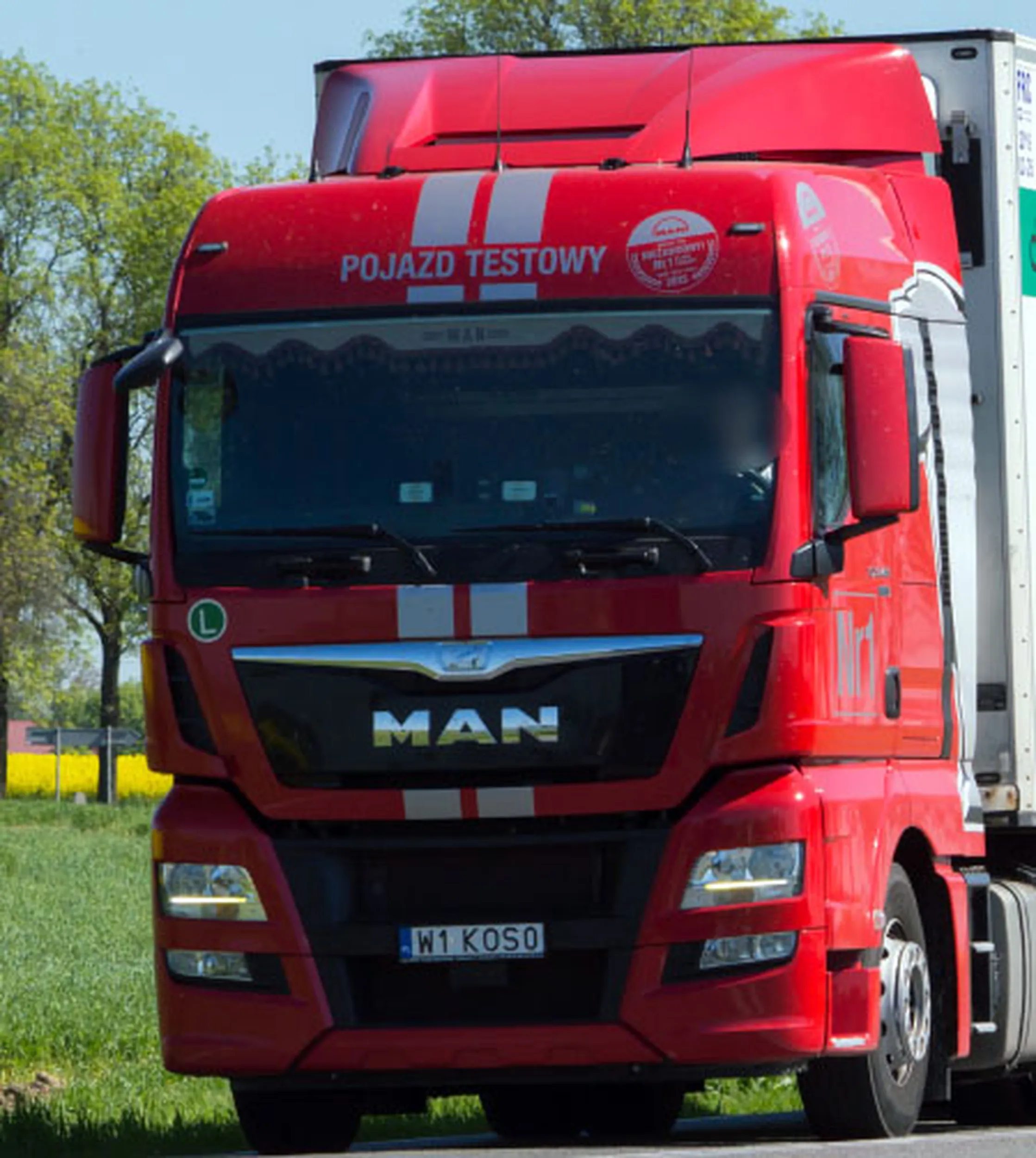 Fajny numer, blacha W1 KOS0