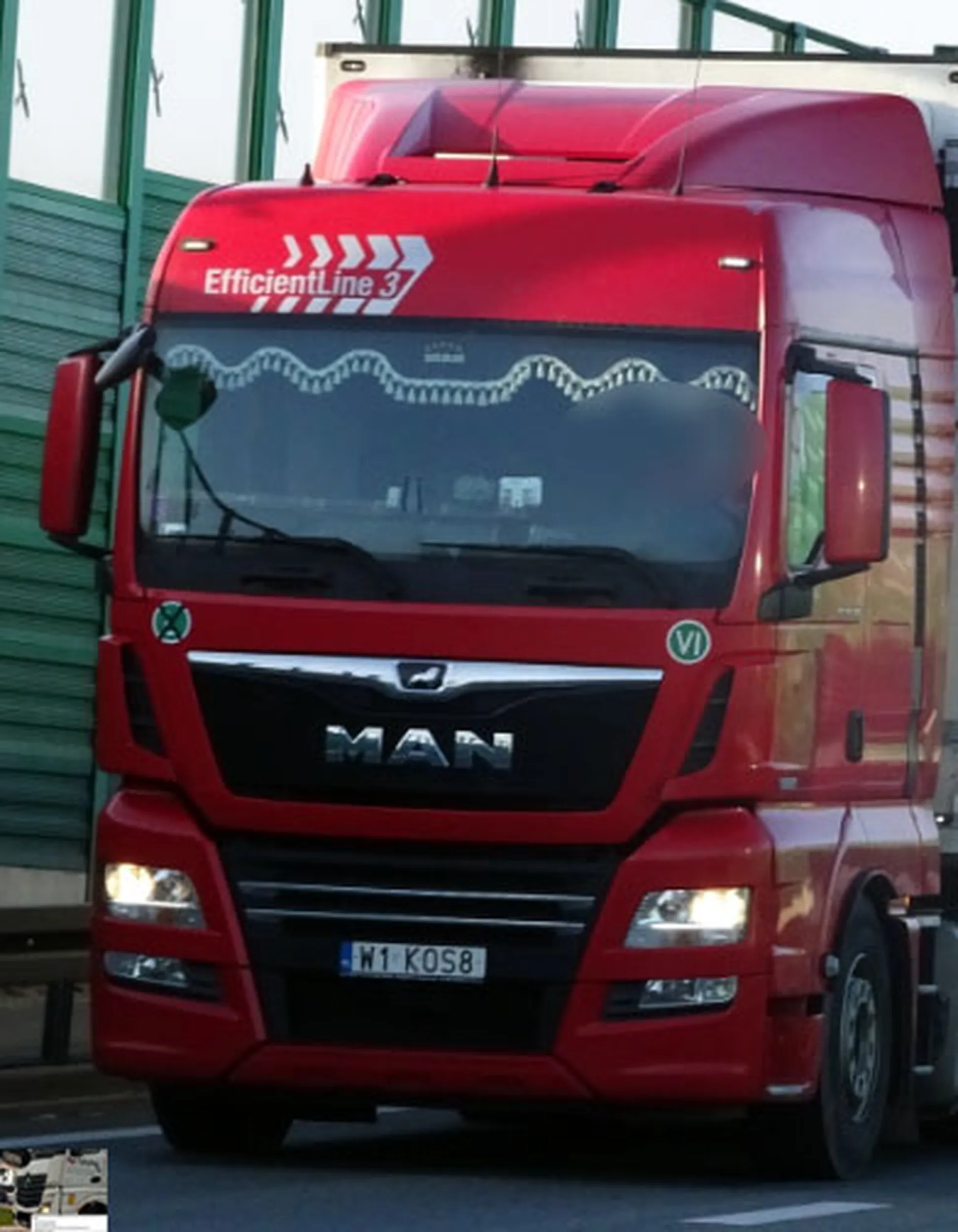 Fajny numer, blacha W1 KOS8