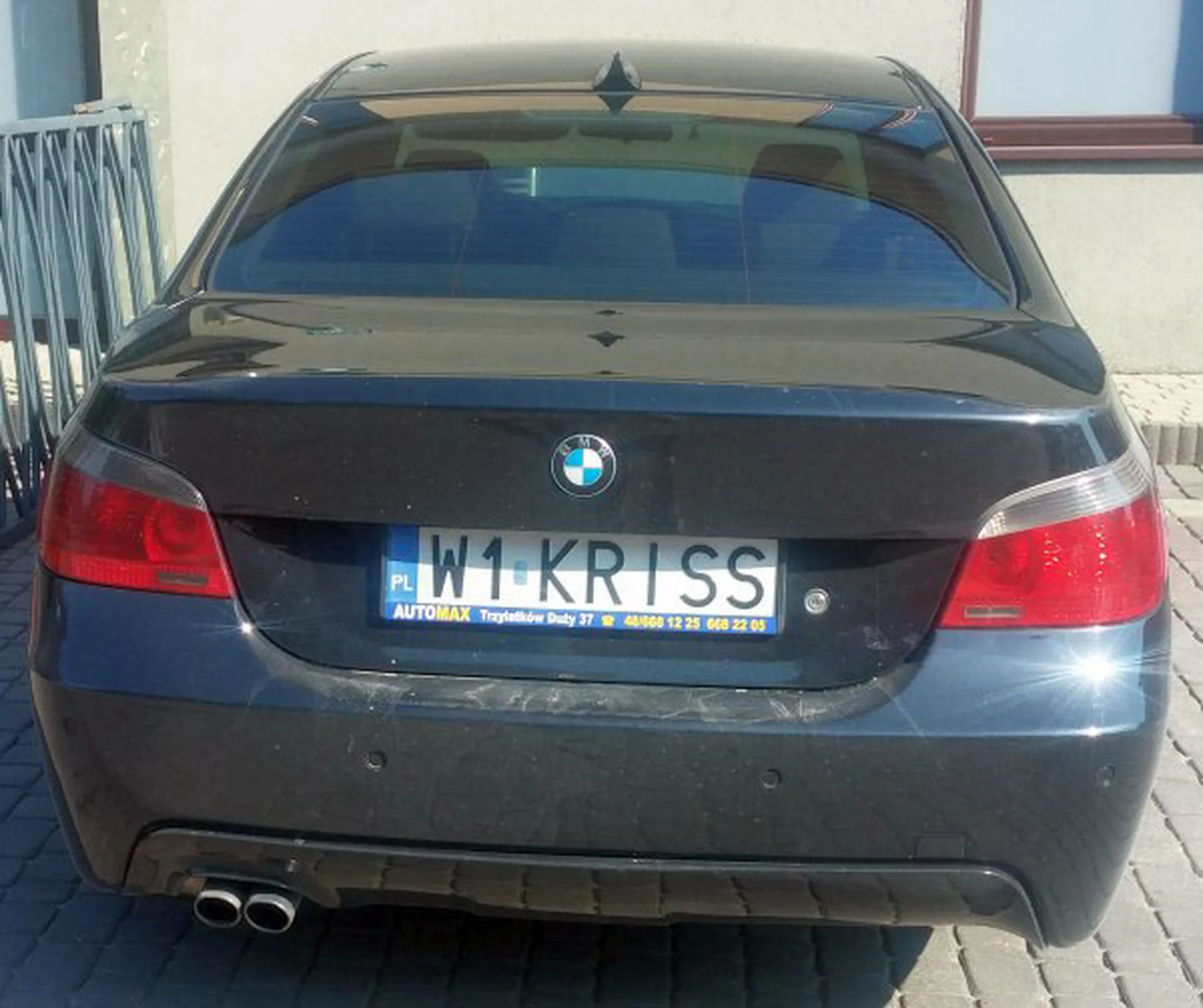 Fajny numer, blacha W1 KRISS