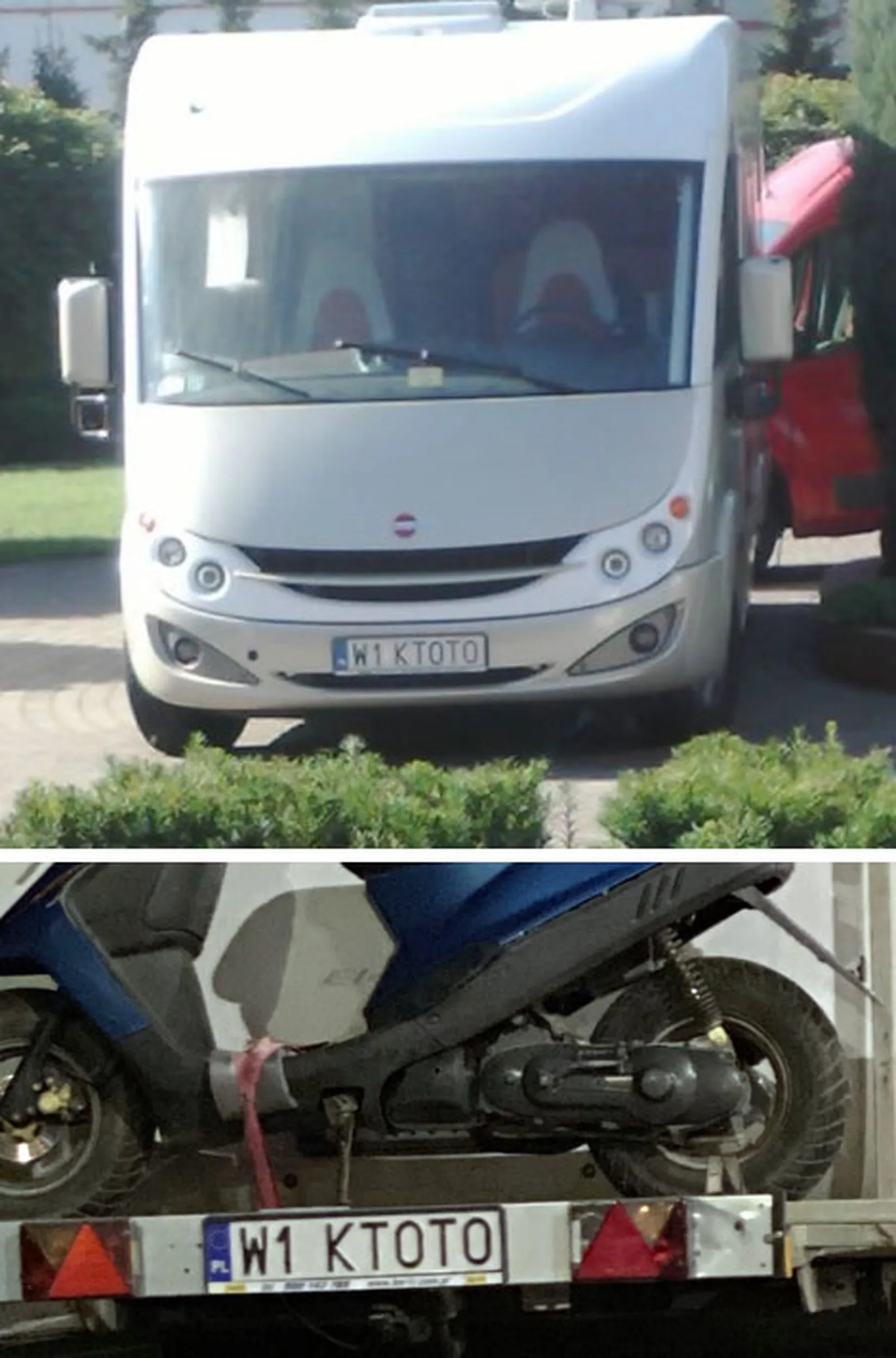 Fajny numer, blacha W1 KTOTO