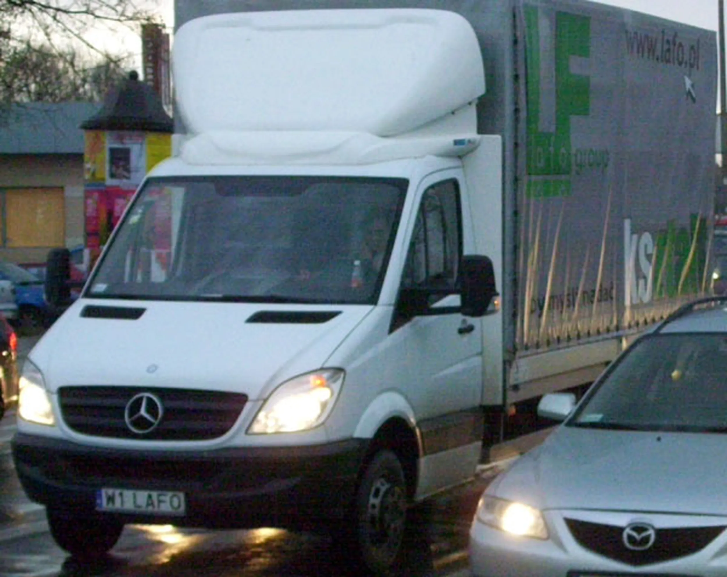 Fajny numer, blacha W1 LAFO