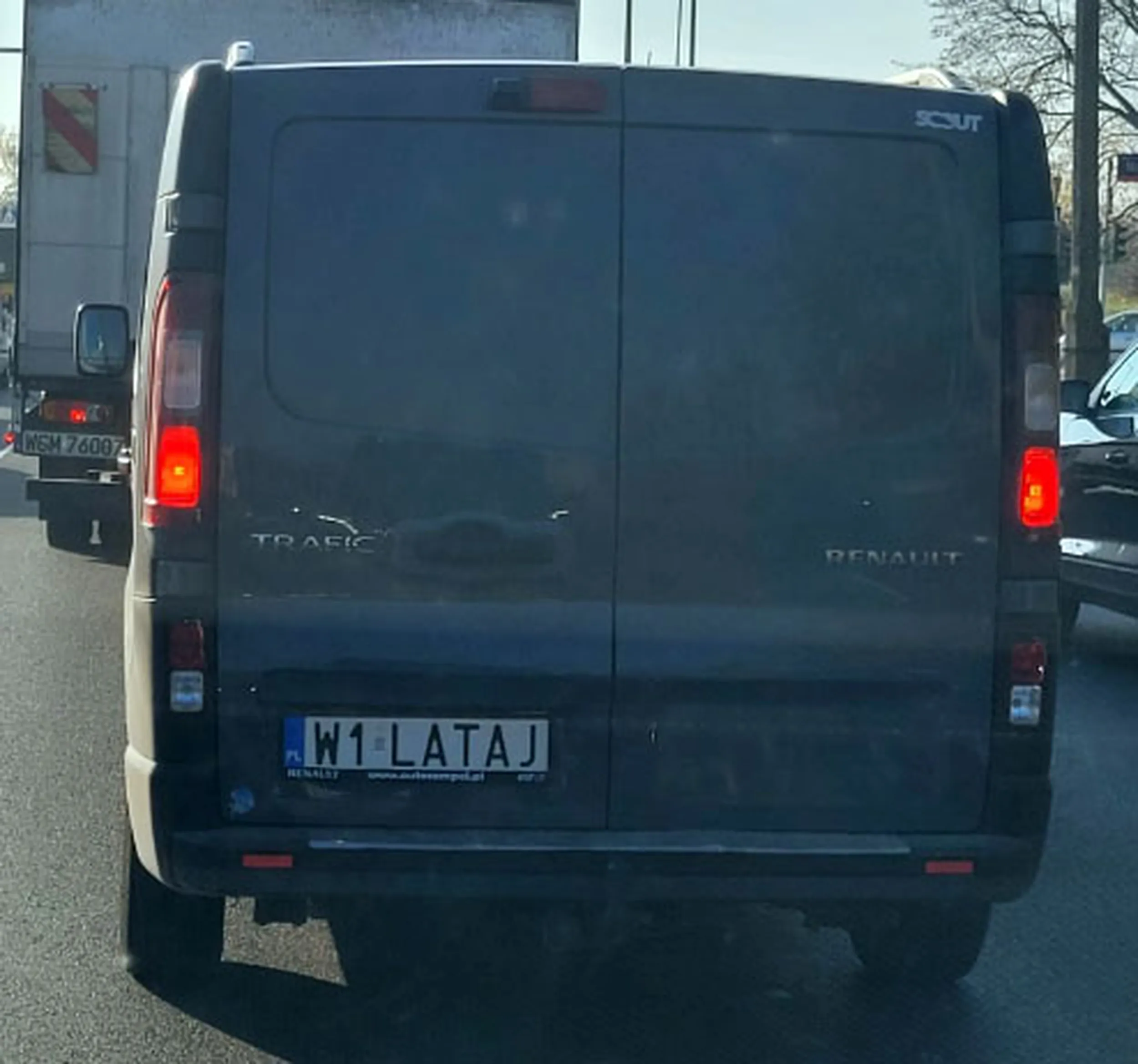 Fajny numer, blacha W1 LATAJ