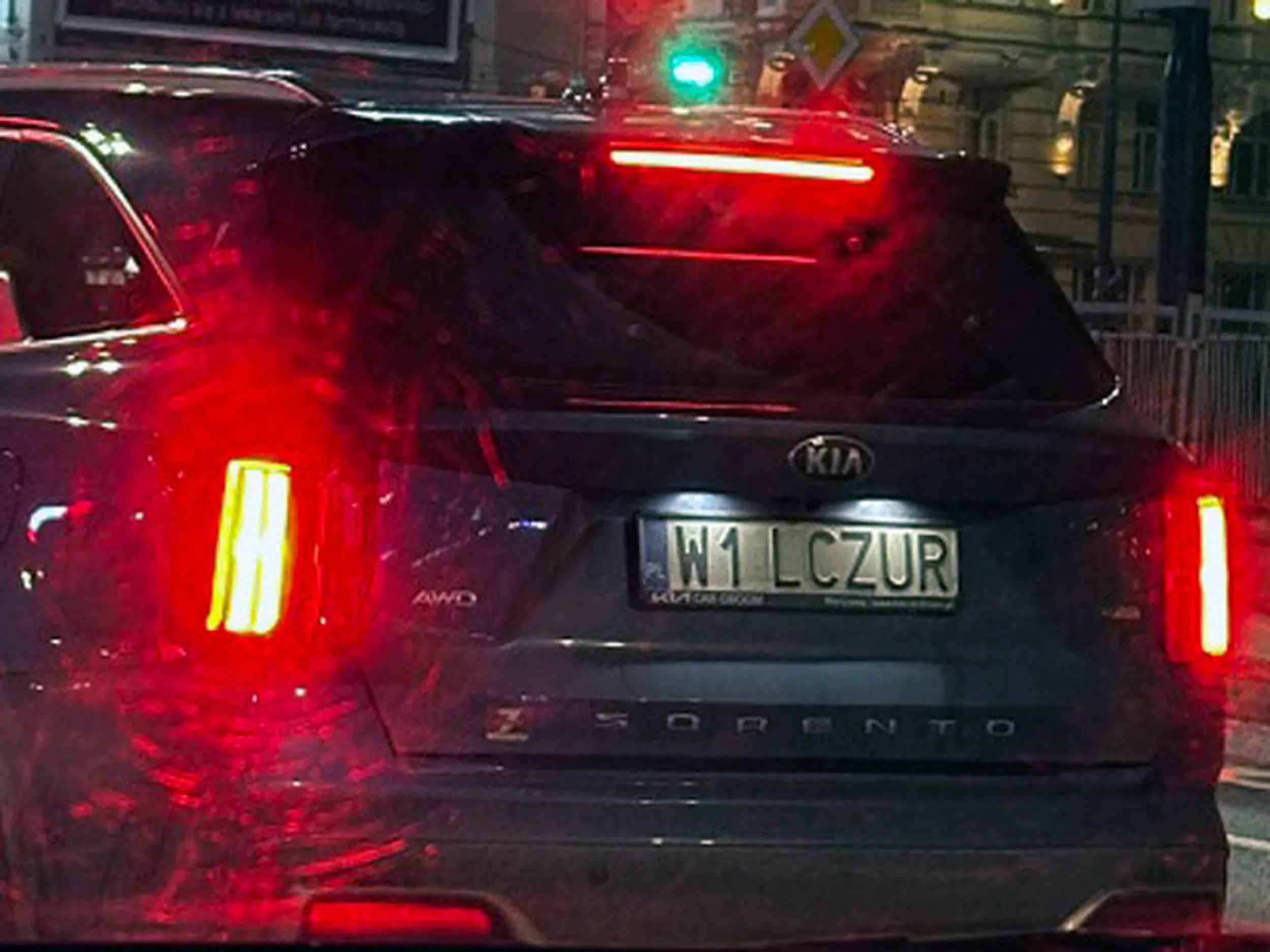 Fajny numer, blacha W1 LCZUR