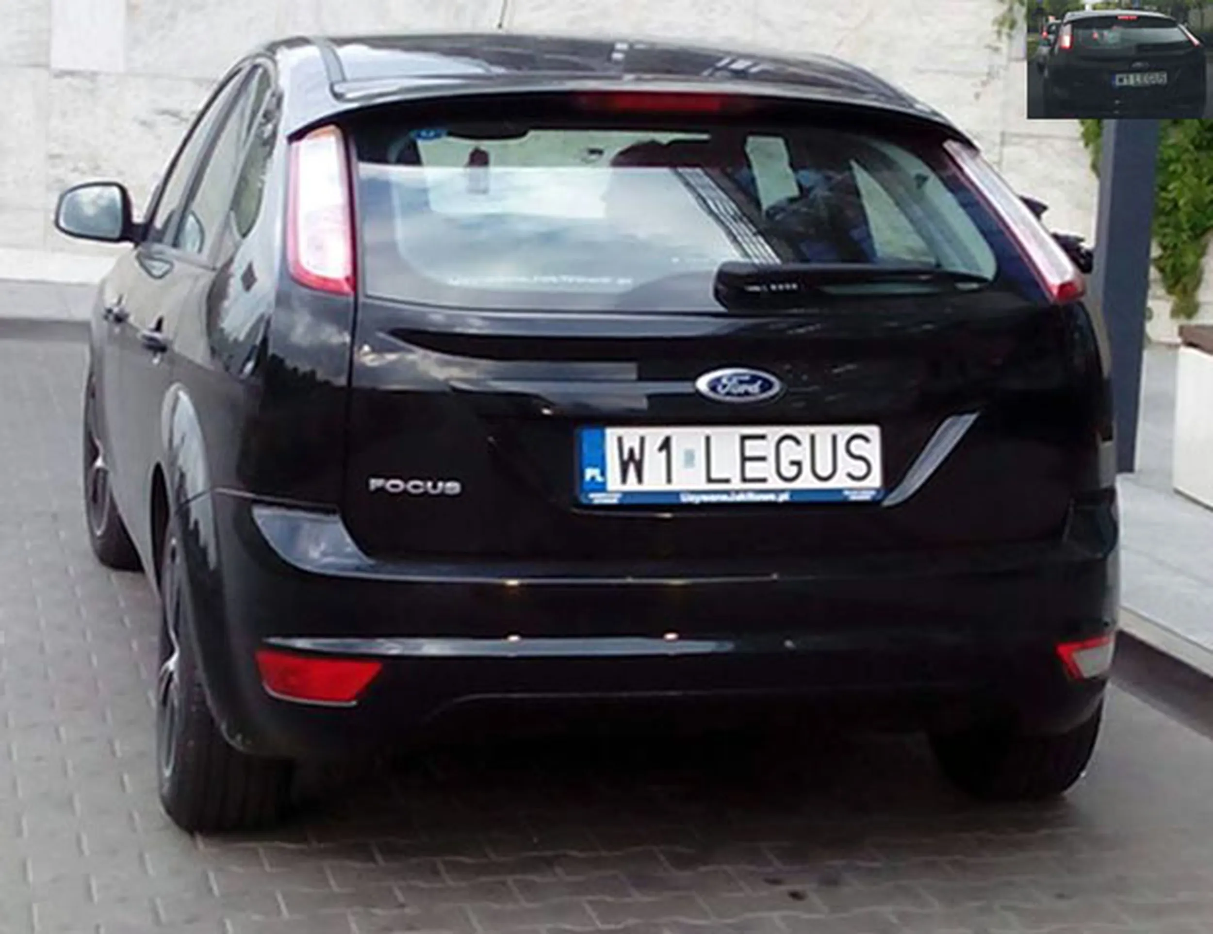 Fajny numer, blacha W1 LEGUS