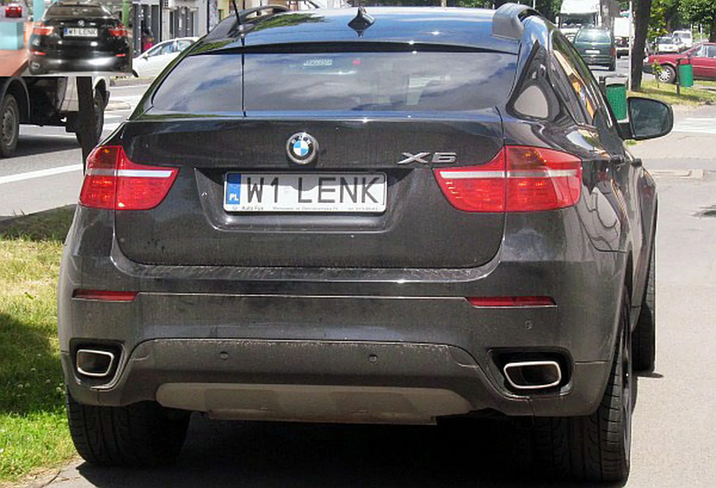 Fajny numer, blacha W1 LENK