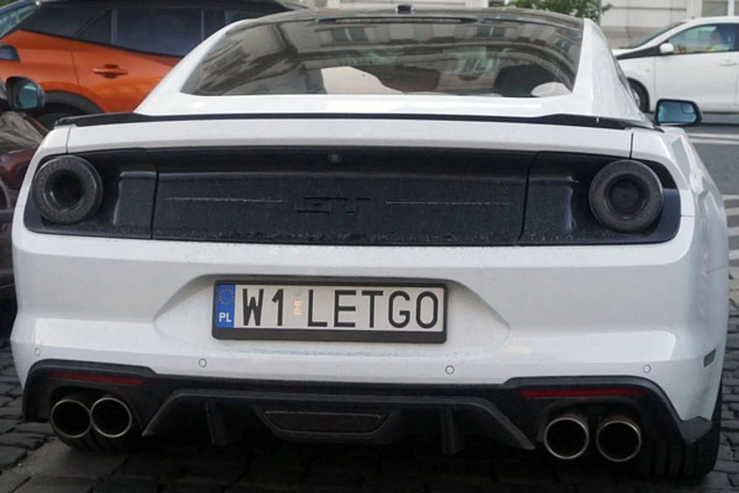 Fajny numer, blacha W1 LETGO