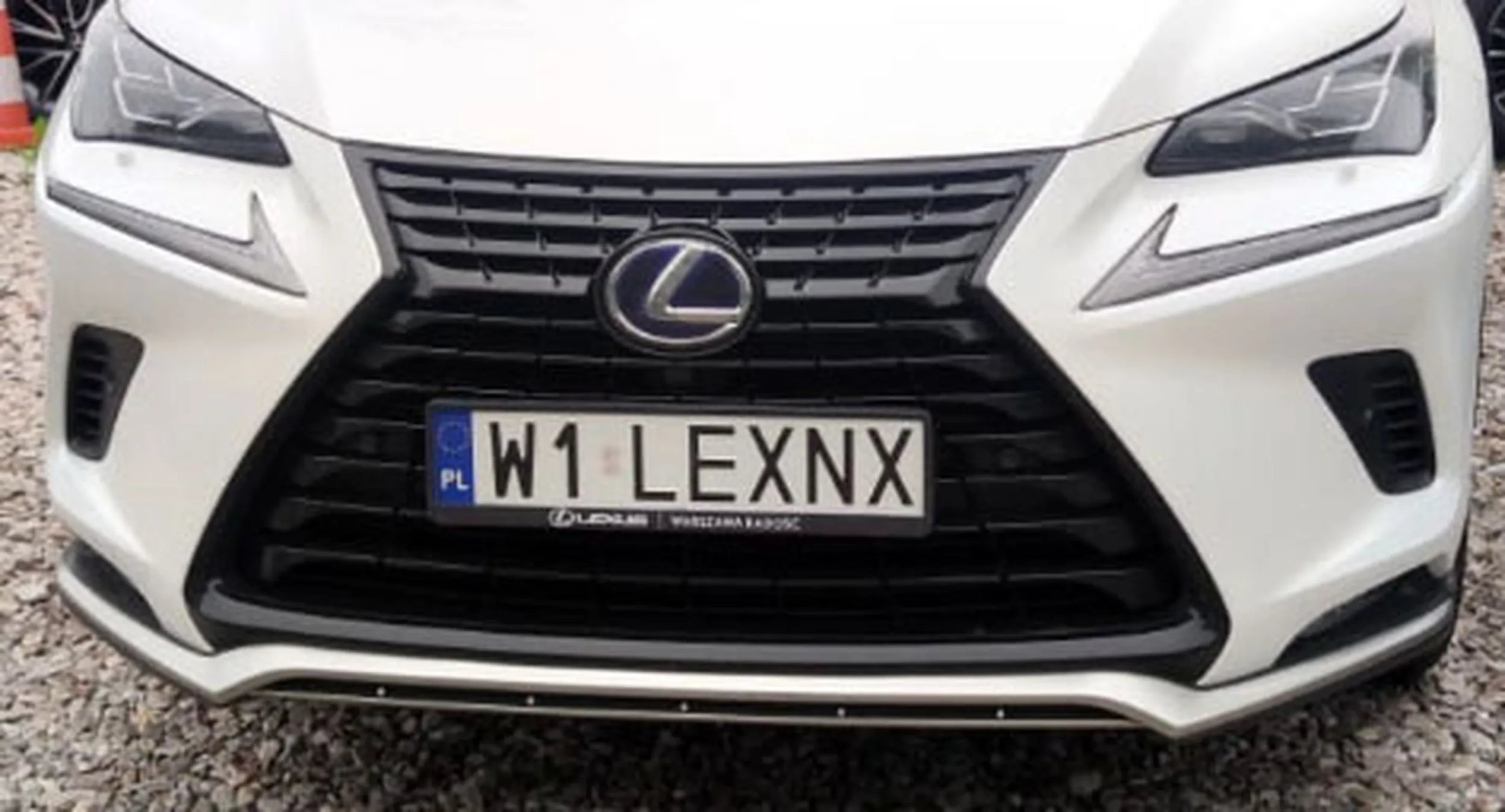 Fajny numer, blacha W1 LEXNX