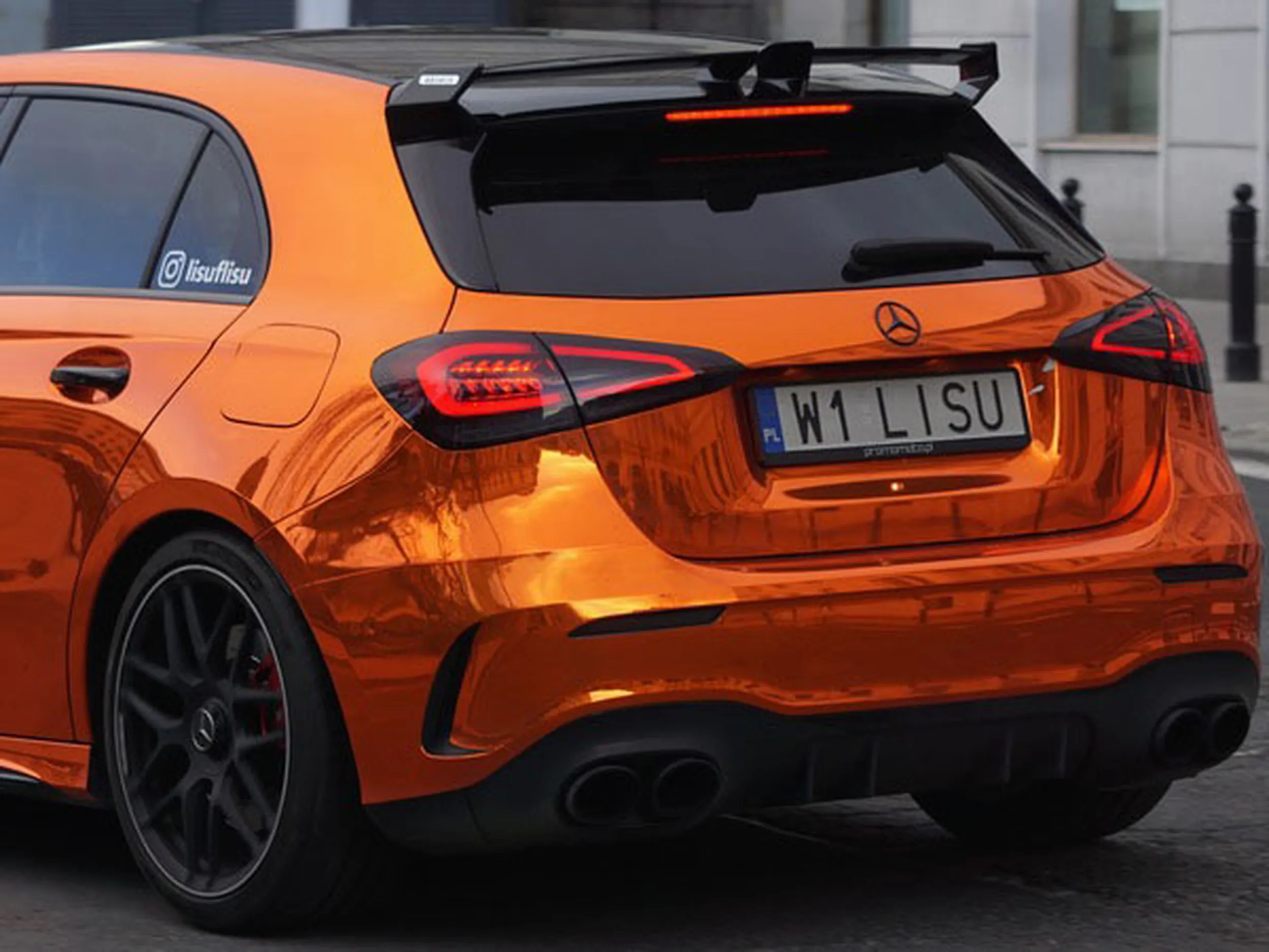 Fajny numer, blacha W1 LISU