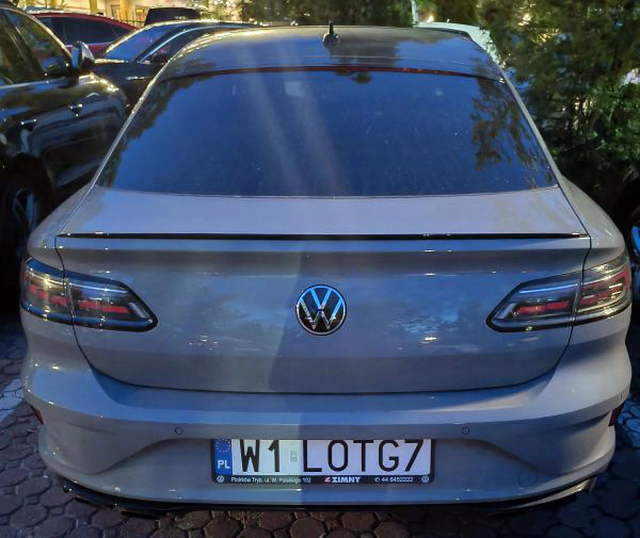 Fajny numer, blacha W1 LOTG7