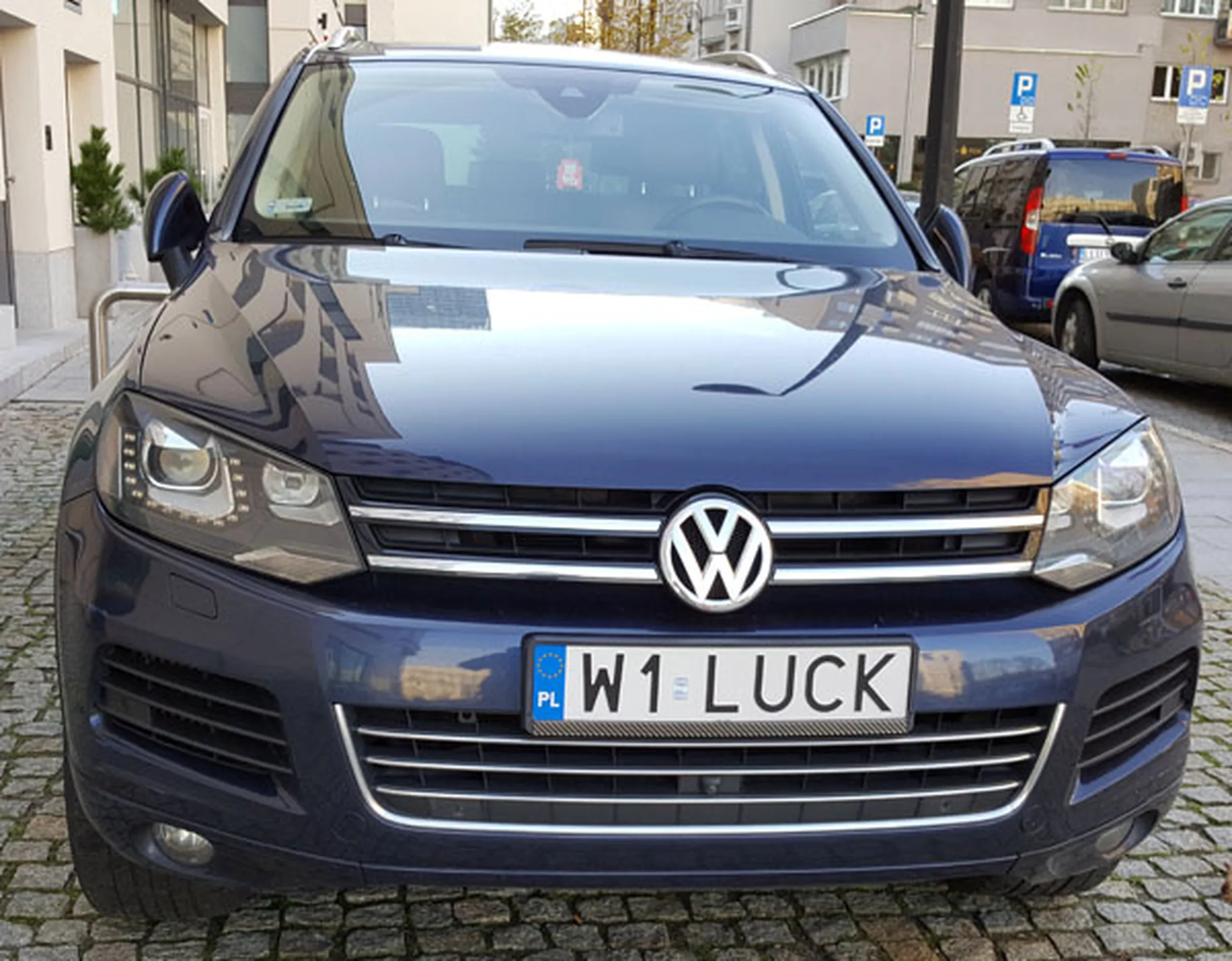 Fajny numer, blacha W1 LUCK