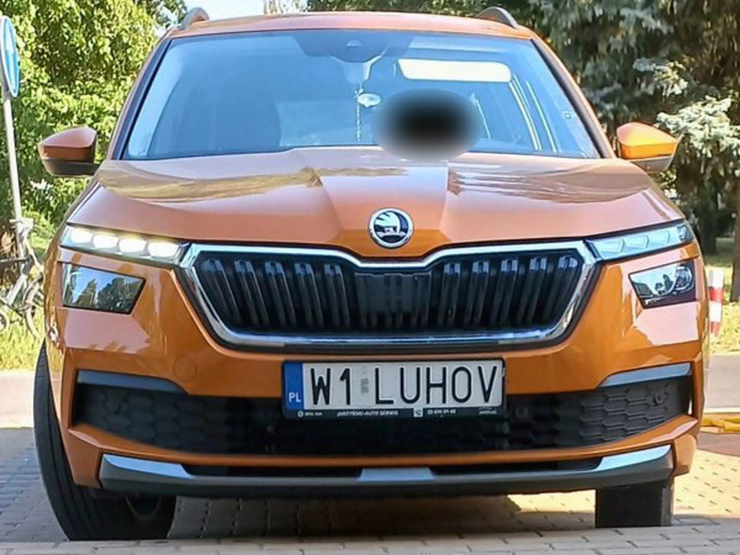 Fajny numer, blacha W1 LUHOV