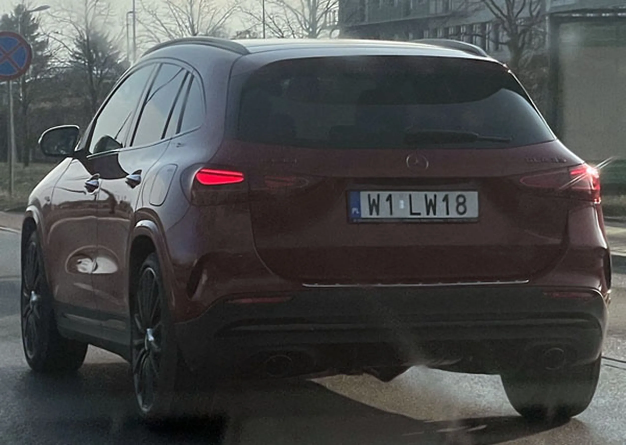 Fajny numer, blacha W1 LW18