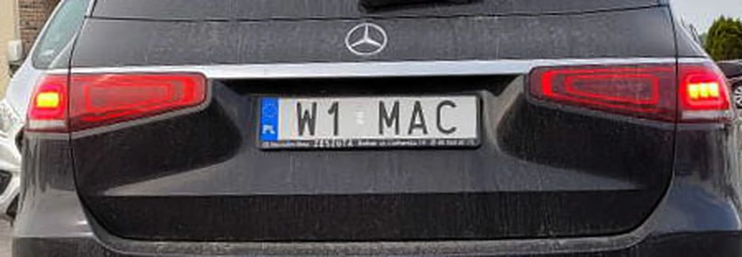 Fajny numer, blacha W1 MAC