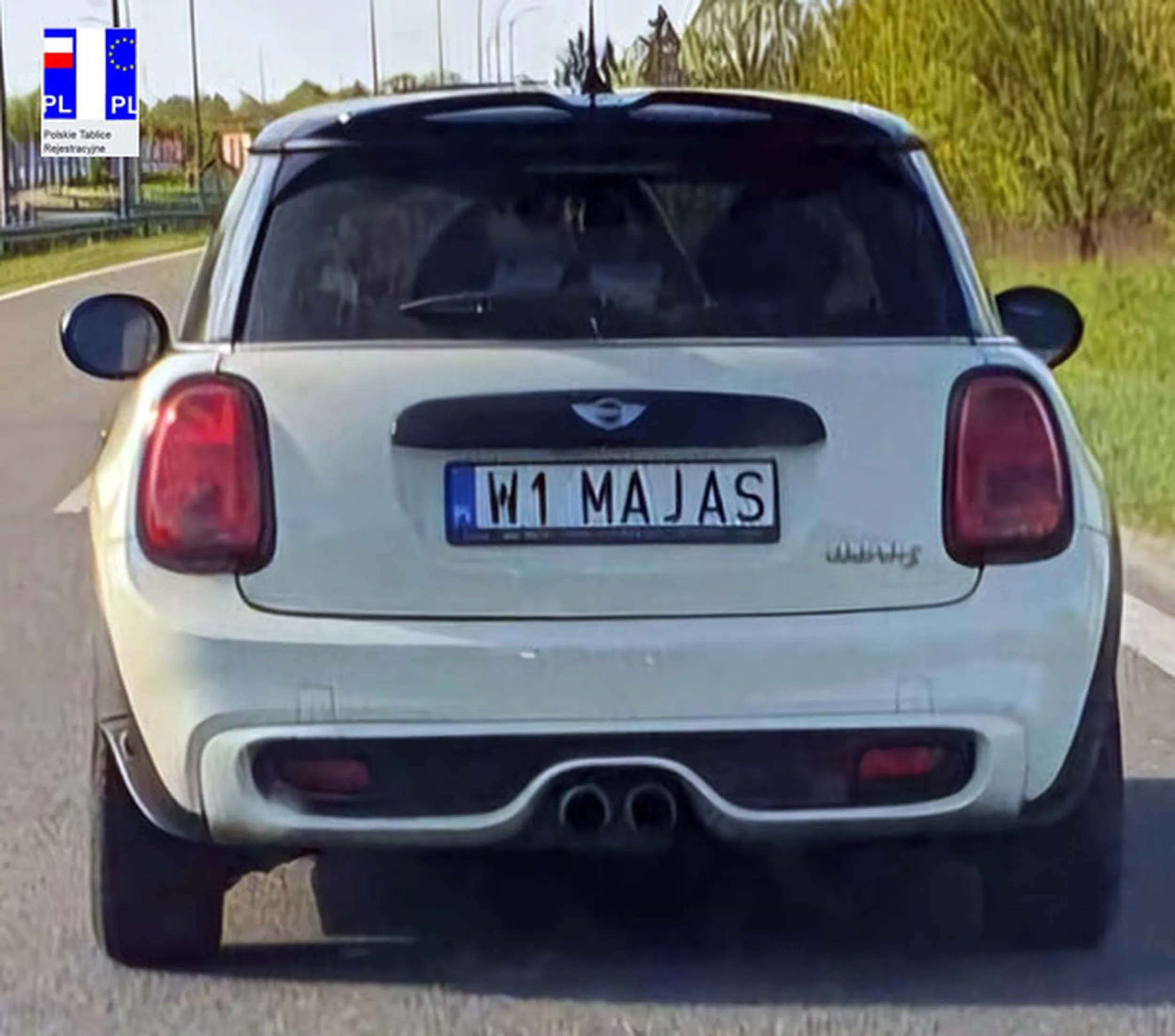 Fajny numer, blacha W1 MAJAS