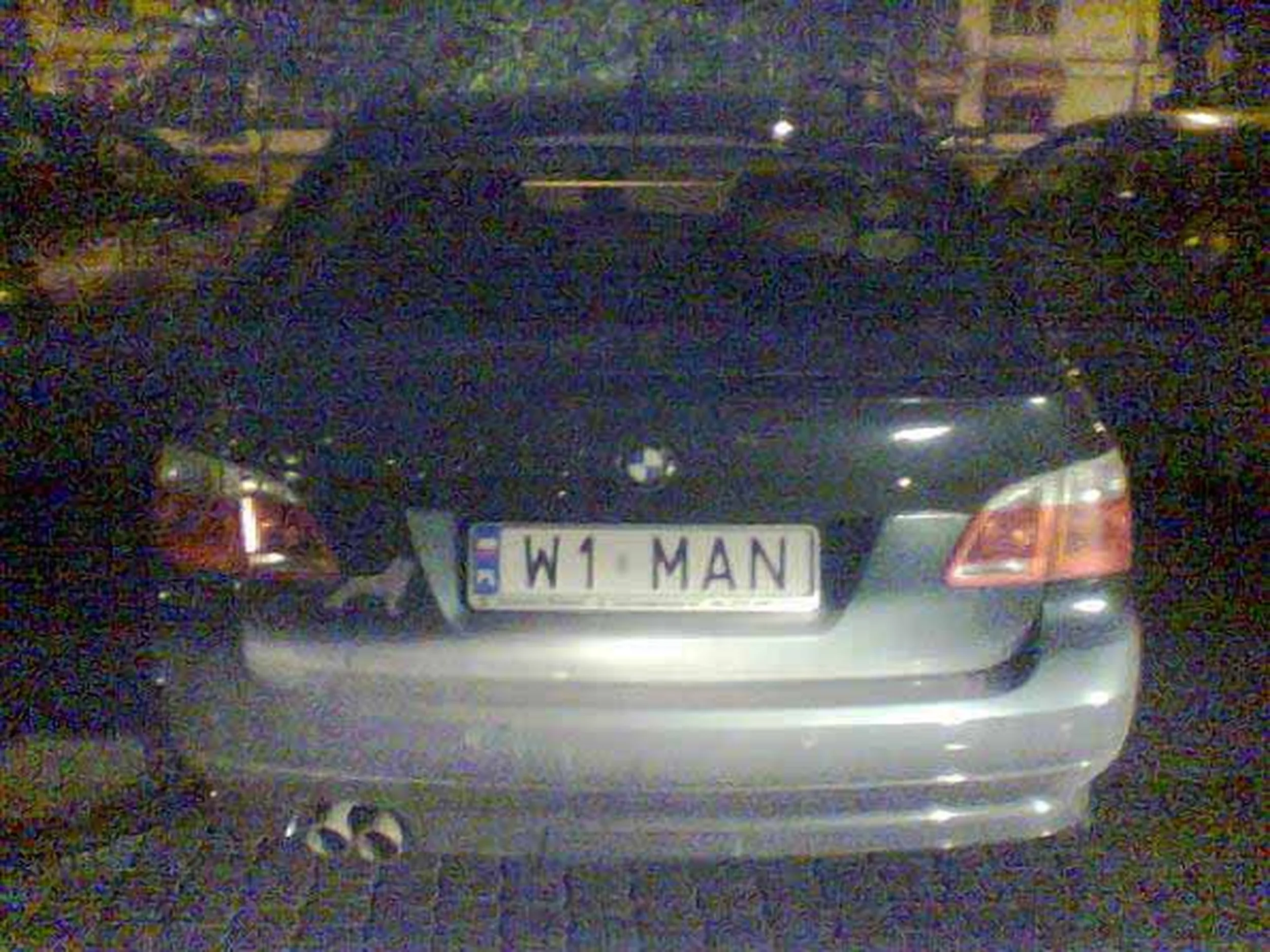 Fajny numer, blacha W1 MAN