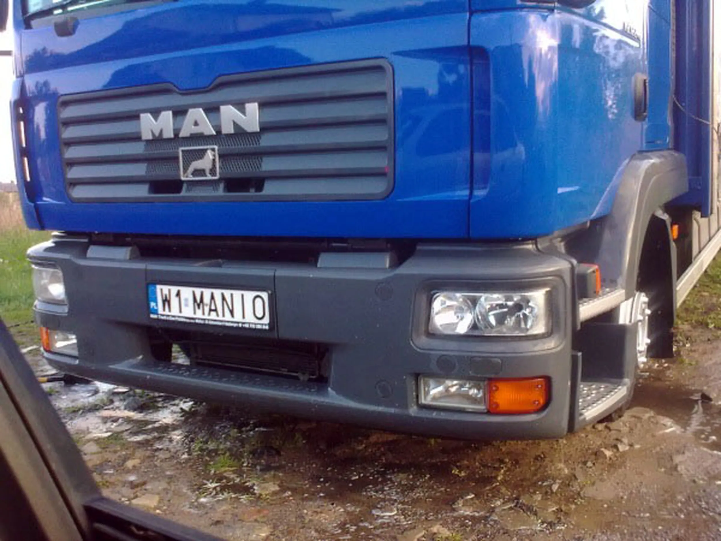 Fajny numer, blacha W1 MANIO