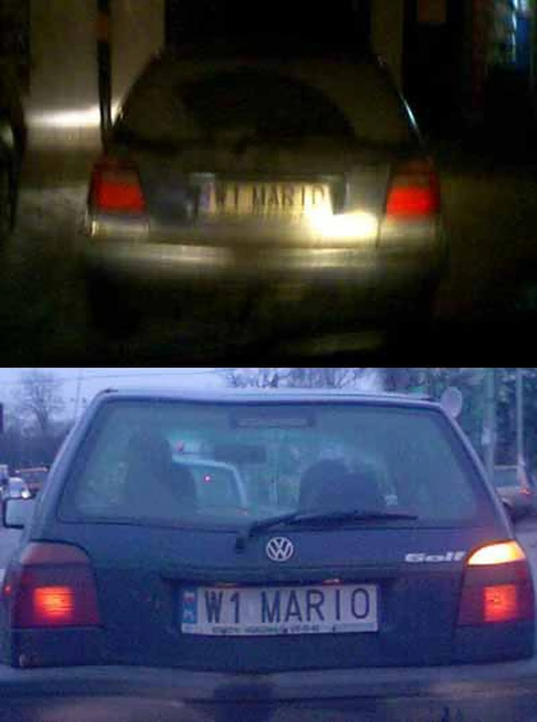 Fajny numer, blacha W1 MARIO