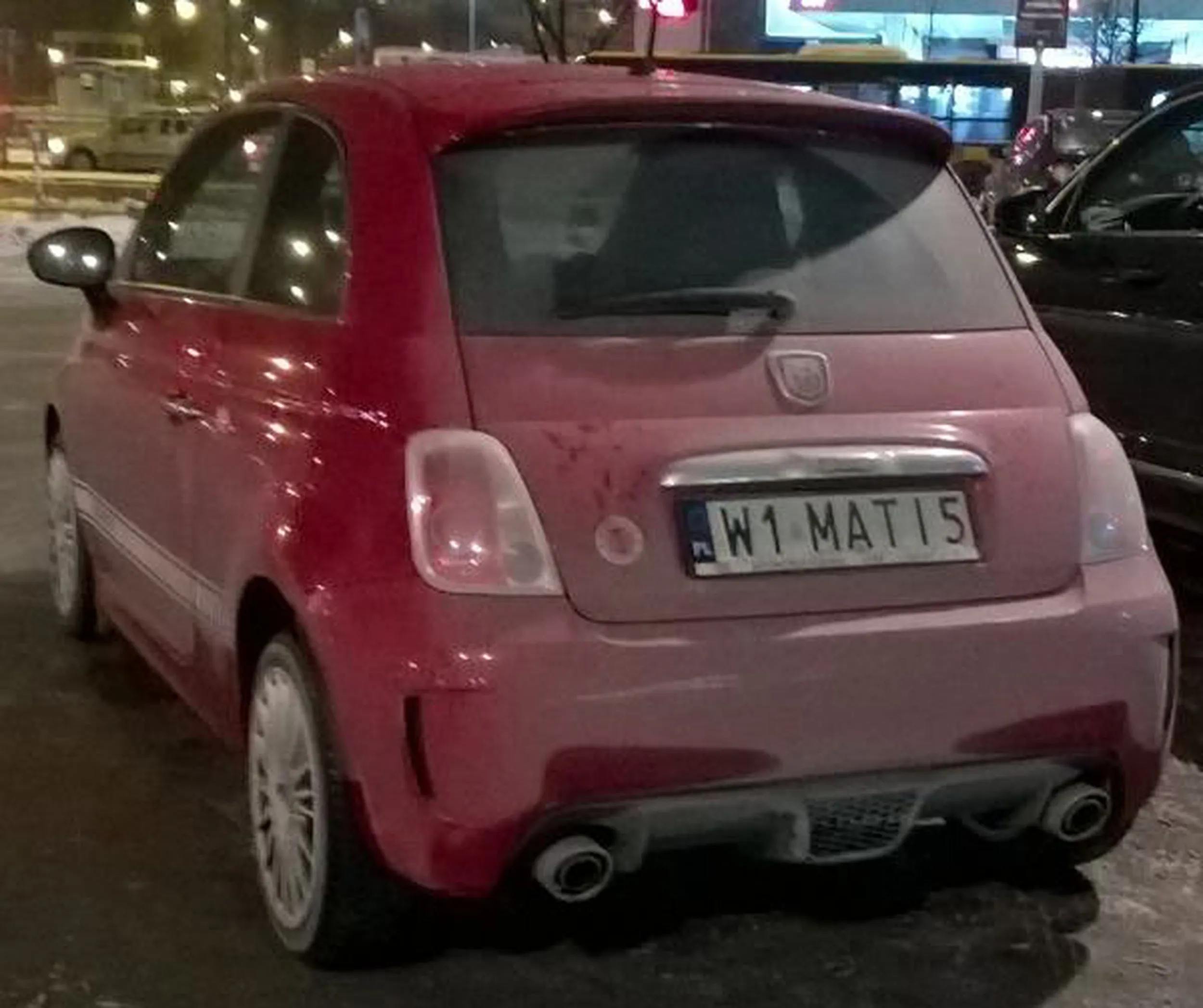 Fajny numer, blacha W1 MATI5