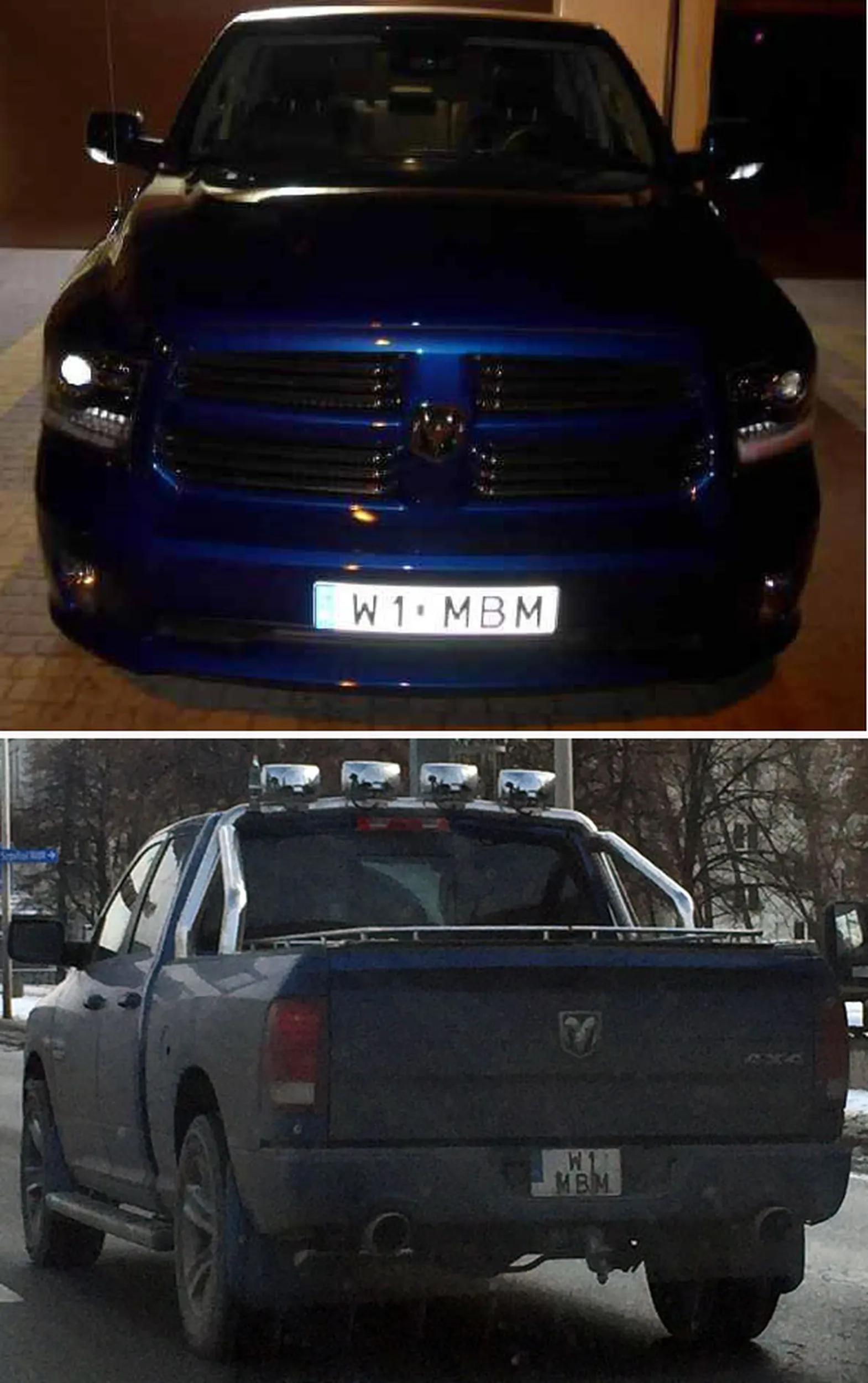 Fajny numer, blacha W1 MBM