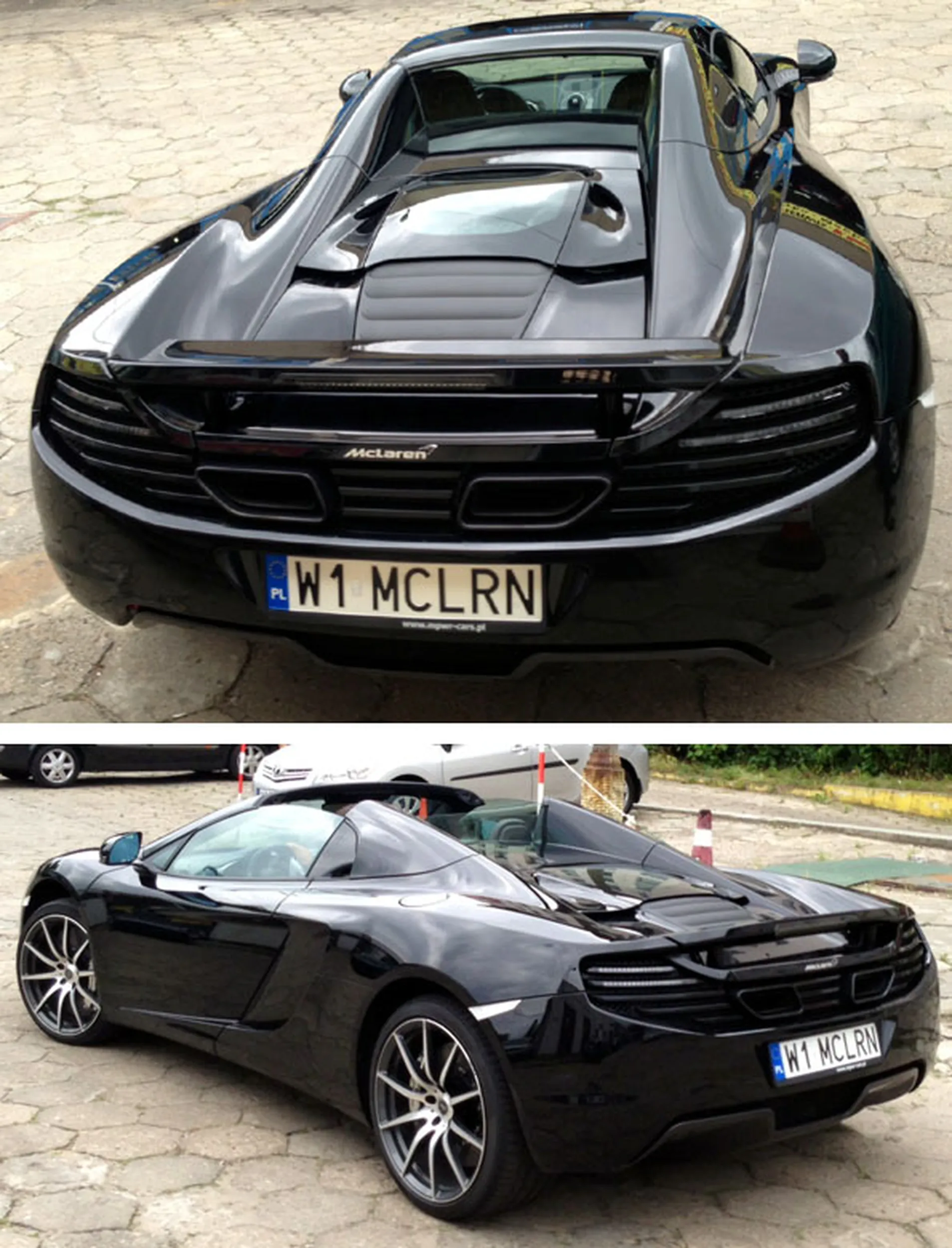 Fajny numer, blacha W1 MCLRN